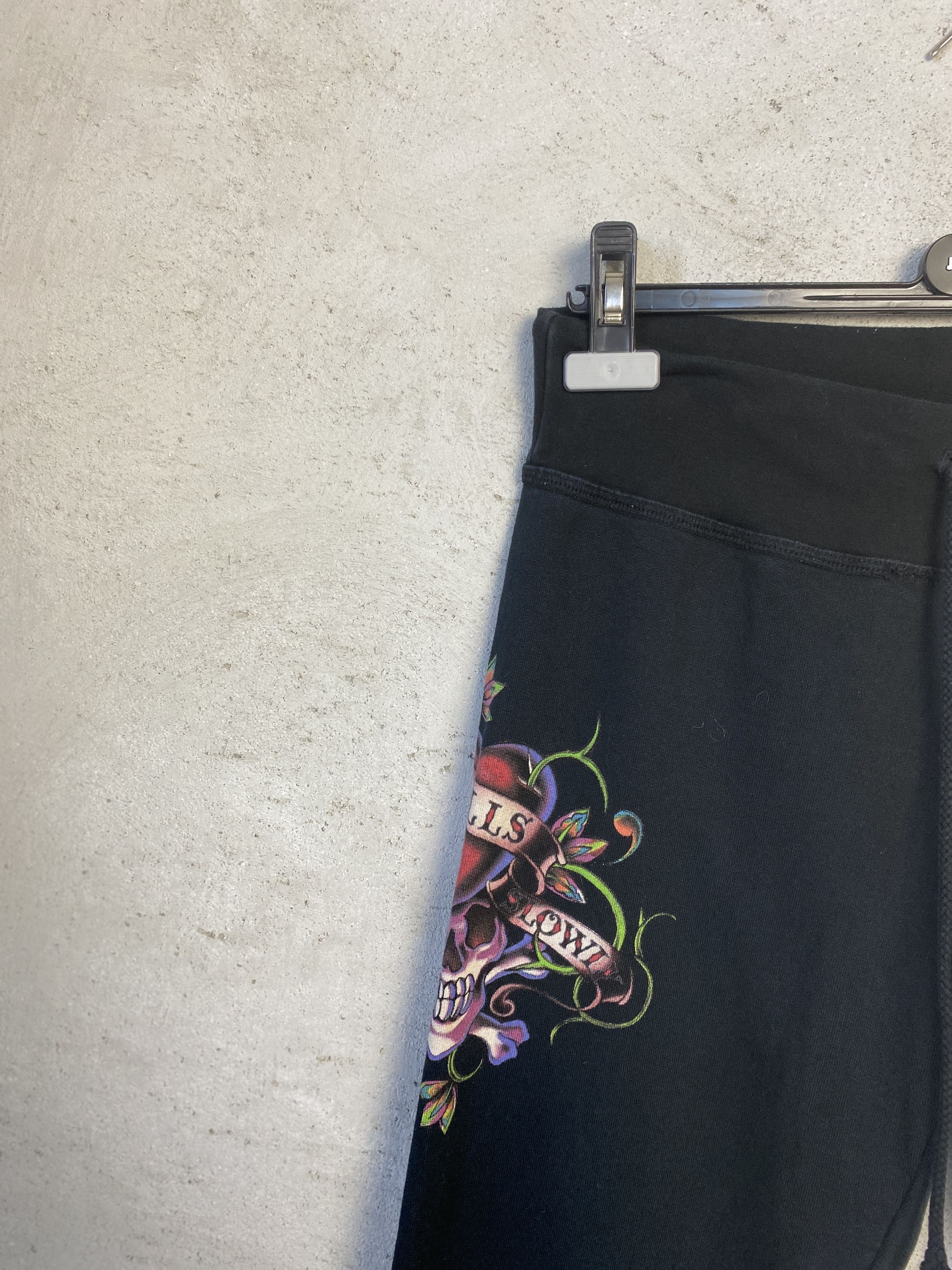 Ed Hardy Ed Hardy vintage sweatpants flare y2k 00s avant garde Size 30" / US 8 / IT 44 - 4 Thumbnail