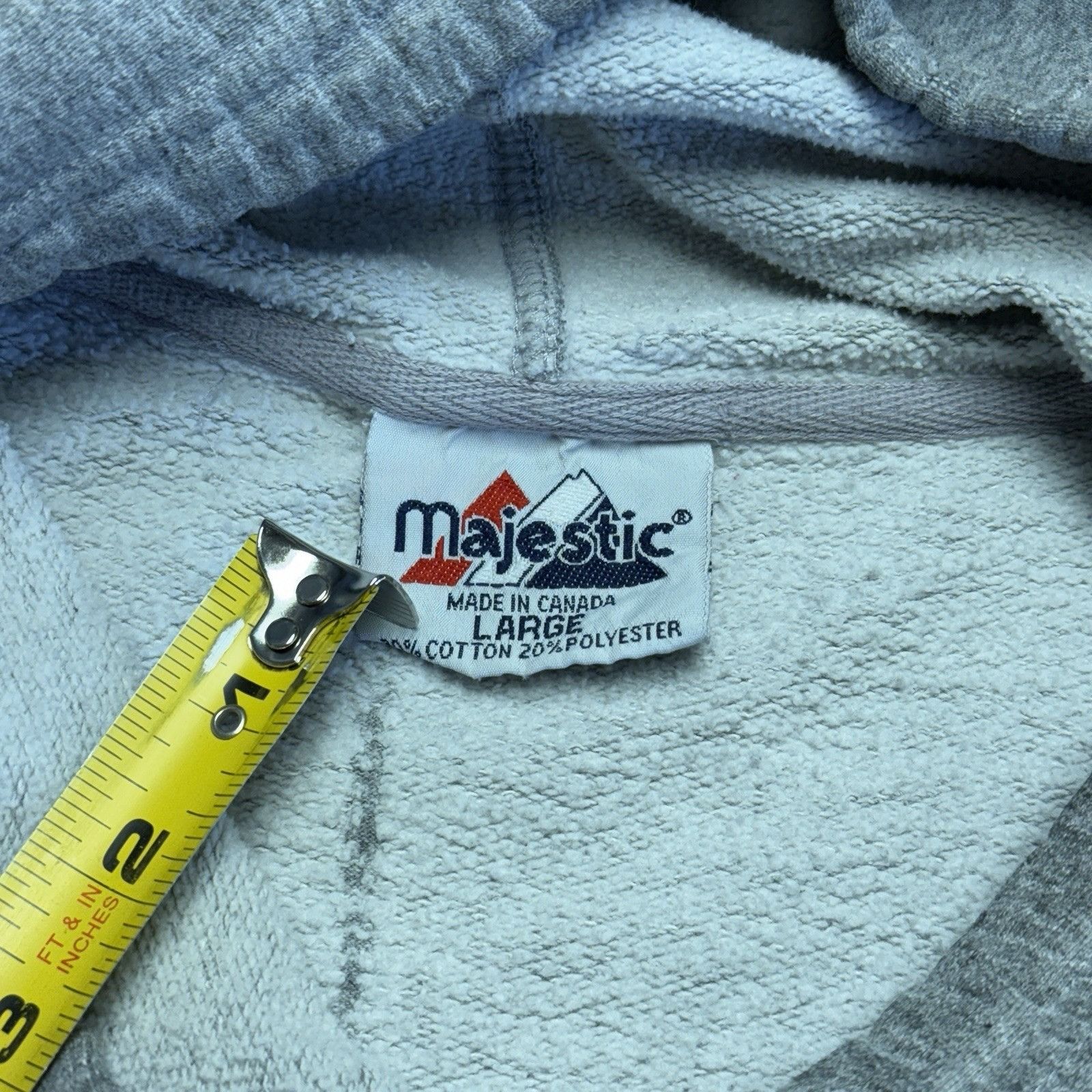 NFL × Vintage Vintage Miami Dolphins Hoodie Sweatshirt Mens Large Gray Emb Size US L / EU 52-54 / 3 - 16 Thumbnail