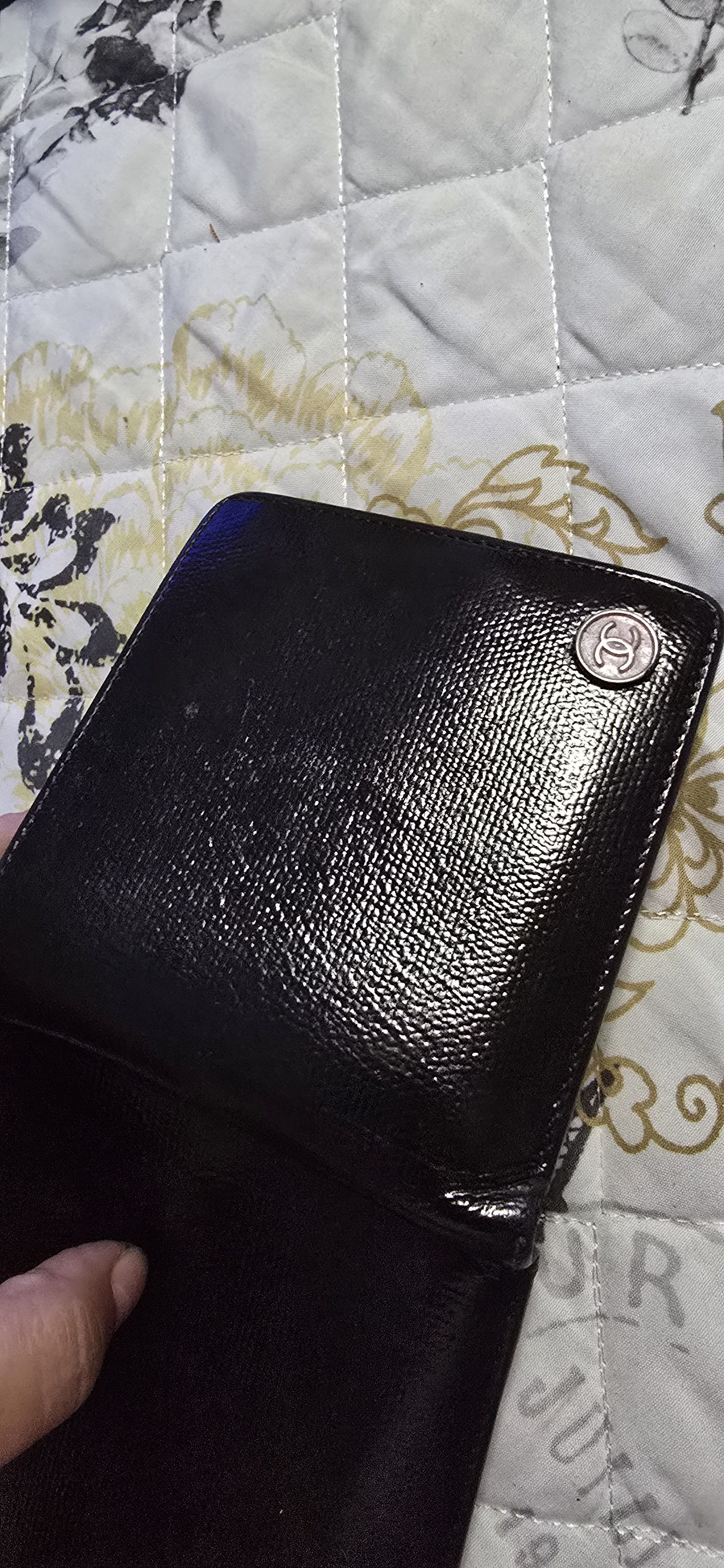 Chanel Leather Flap Black Wallet Size ONE SIZE - 3 Thumbnail