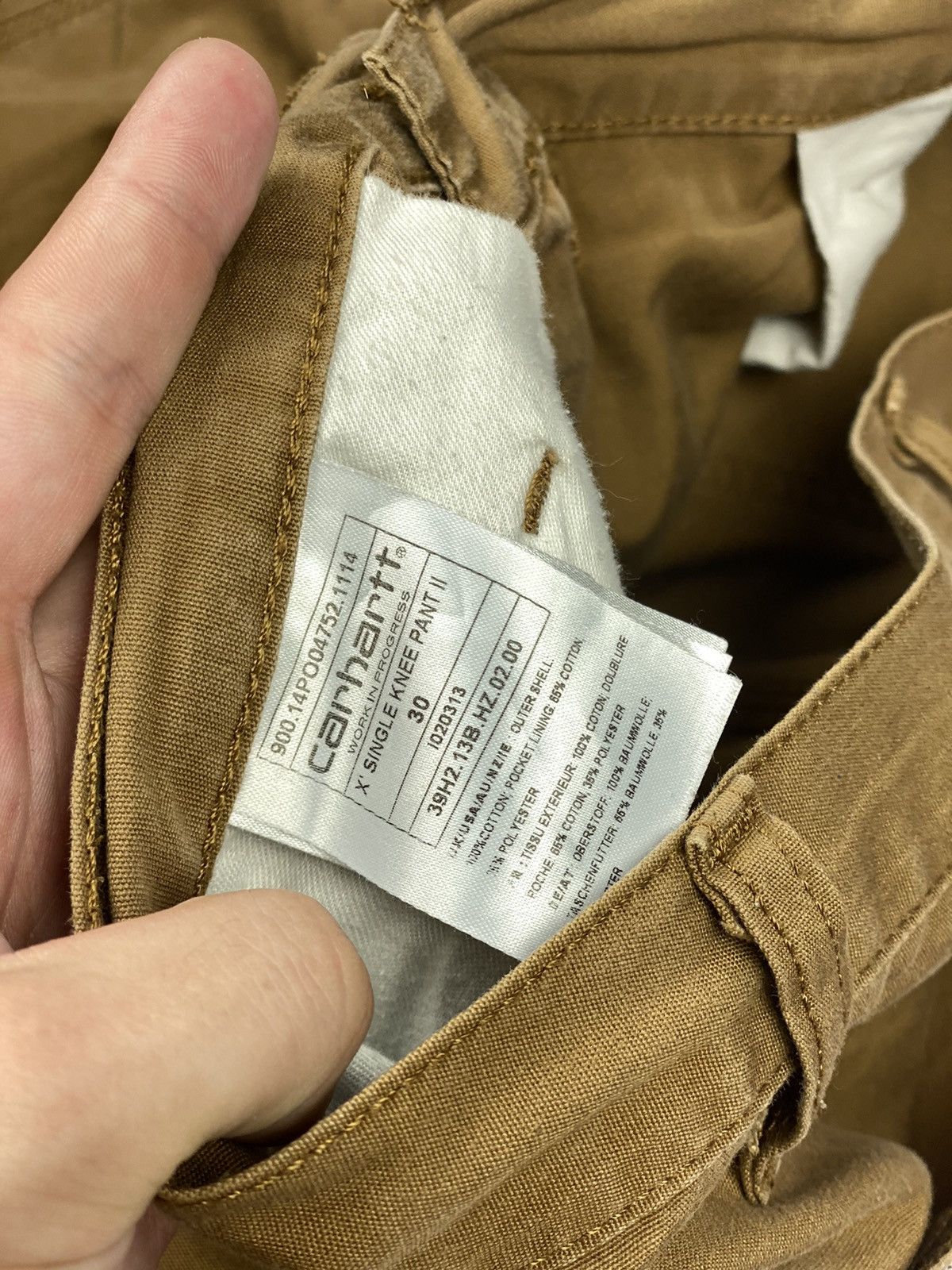 Carhartt Vintage Carhatt Single Pants 30 Size US 30 / EU 46 - 6 Thumbnail