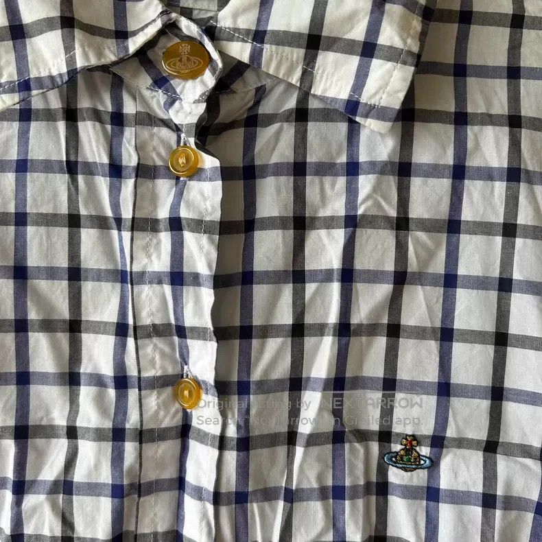 Vivienne Westwood Vivienne Westwood Plaid Short Sleeve Shirt Size S / US 4 / IT 40 - 4 Thumbnail