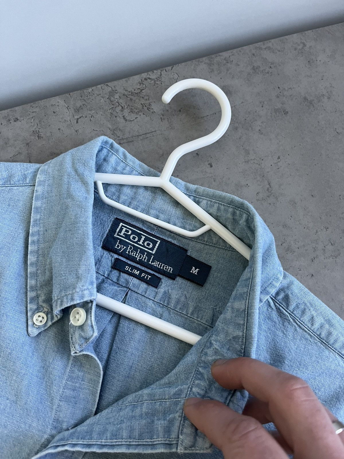Polo Ralph Lauren × Ralph Lauren Polo Ralph Lauren Denim Logo Shirt men M Size US M / EU 48-50 / 2 - 3 Thumbnail