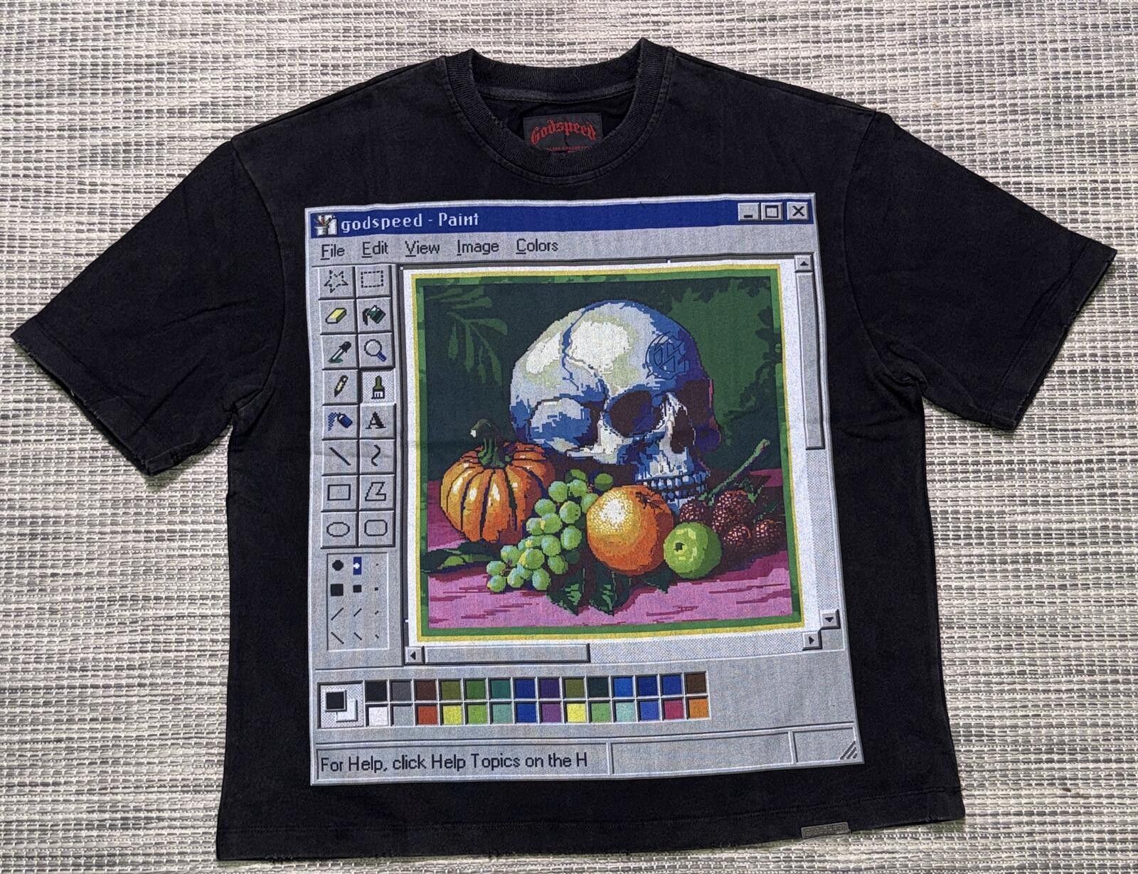 Godspeed Godspeed Paint Tee (Black) Size US M / EU 48-50 / 2 - 1 Thumbnail