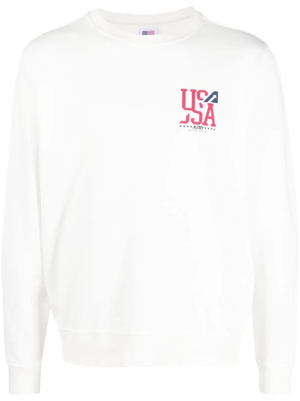 AUTRY o1y0526 Logo Sweatshirt in White Size US S / EU 44-46 / 1 - 1 Thumbnail