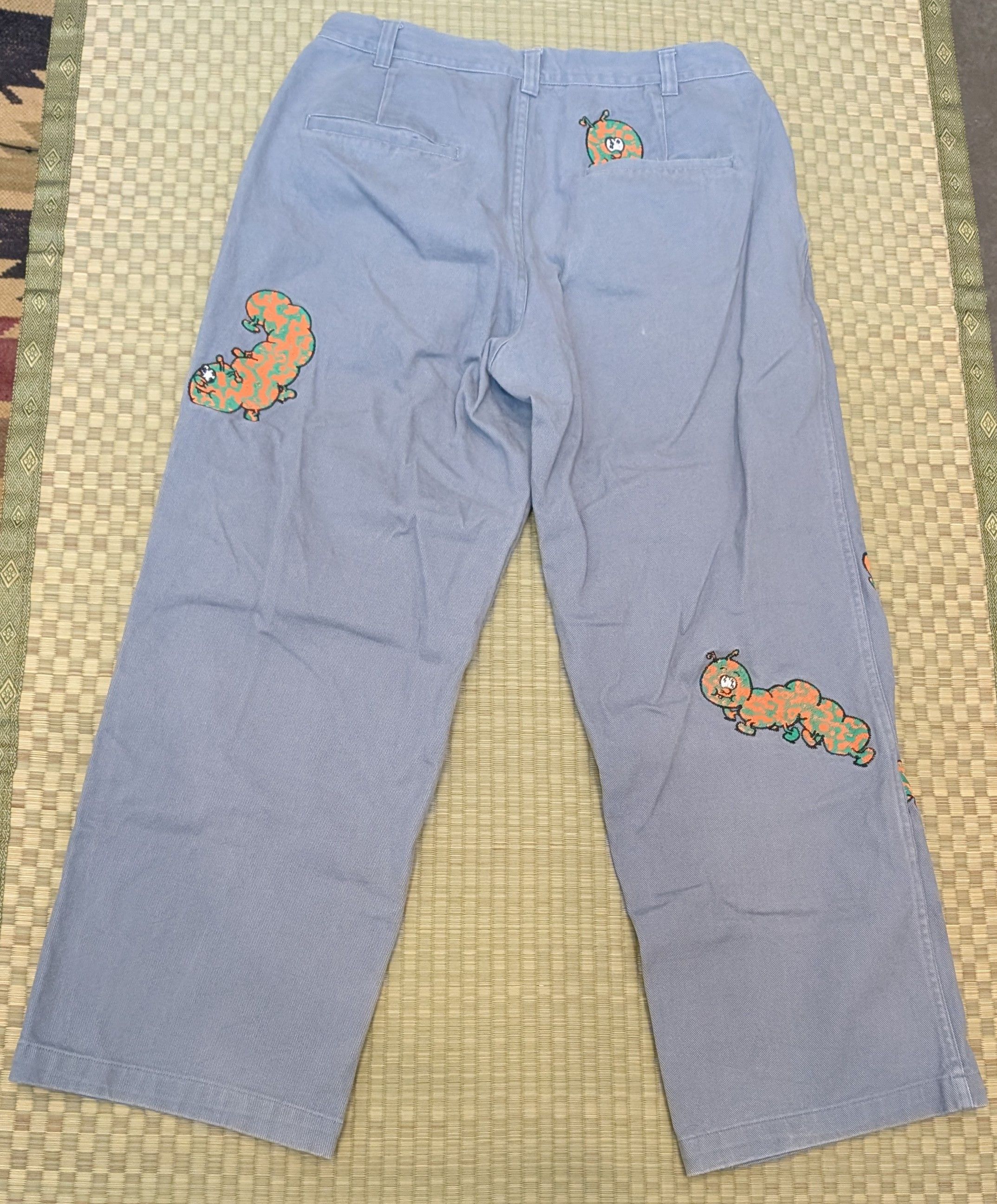 Brain Dead Brand Dead Worms Wide Leg Trousers Size US 31 - 2 Thumbnail