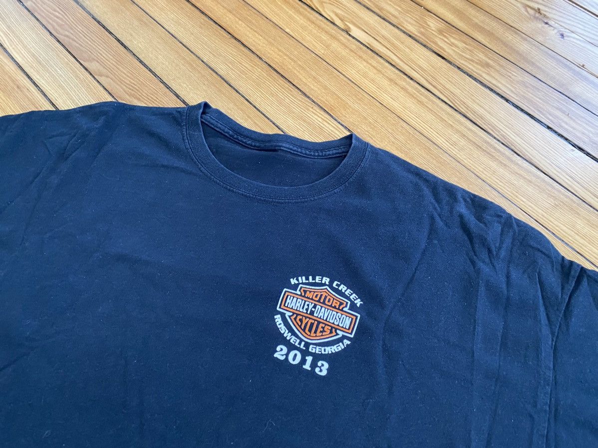 Band Tees × Harley Davidson × Vintage Harley 3xl killer creek GA Size US XXL / EU 58 / 5 - 4 Thumbnail