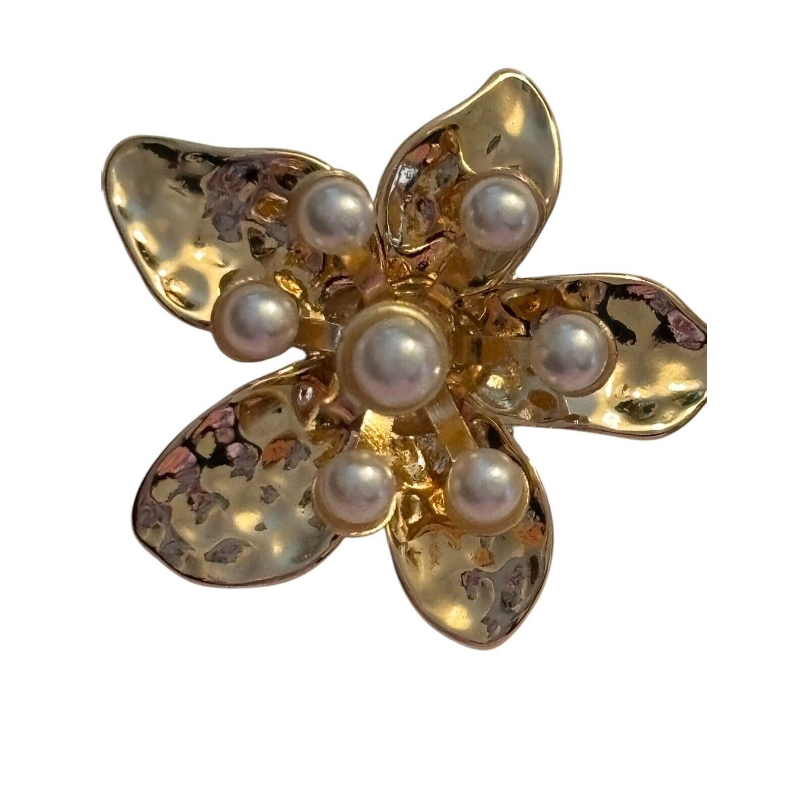 Lilly Pulitzer NWT! Lilly Pulitzer Grove Garden Earrings In Gold Metallic Size ONE SIZE - 6 Thumbnail