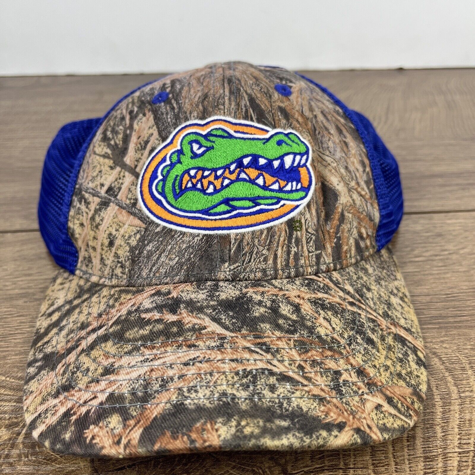 Other Florida Gators Camo Hat Cap Blue Hat Snapback Adjustable Adu Size ONE SIZE - 4 Thumbnail