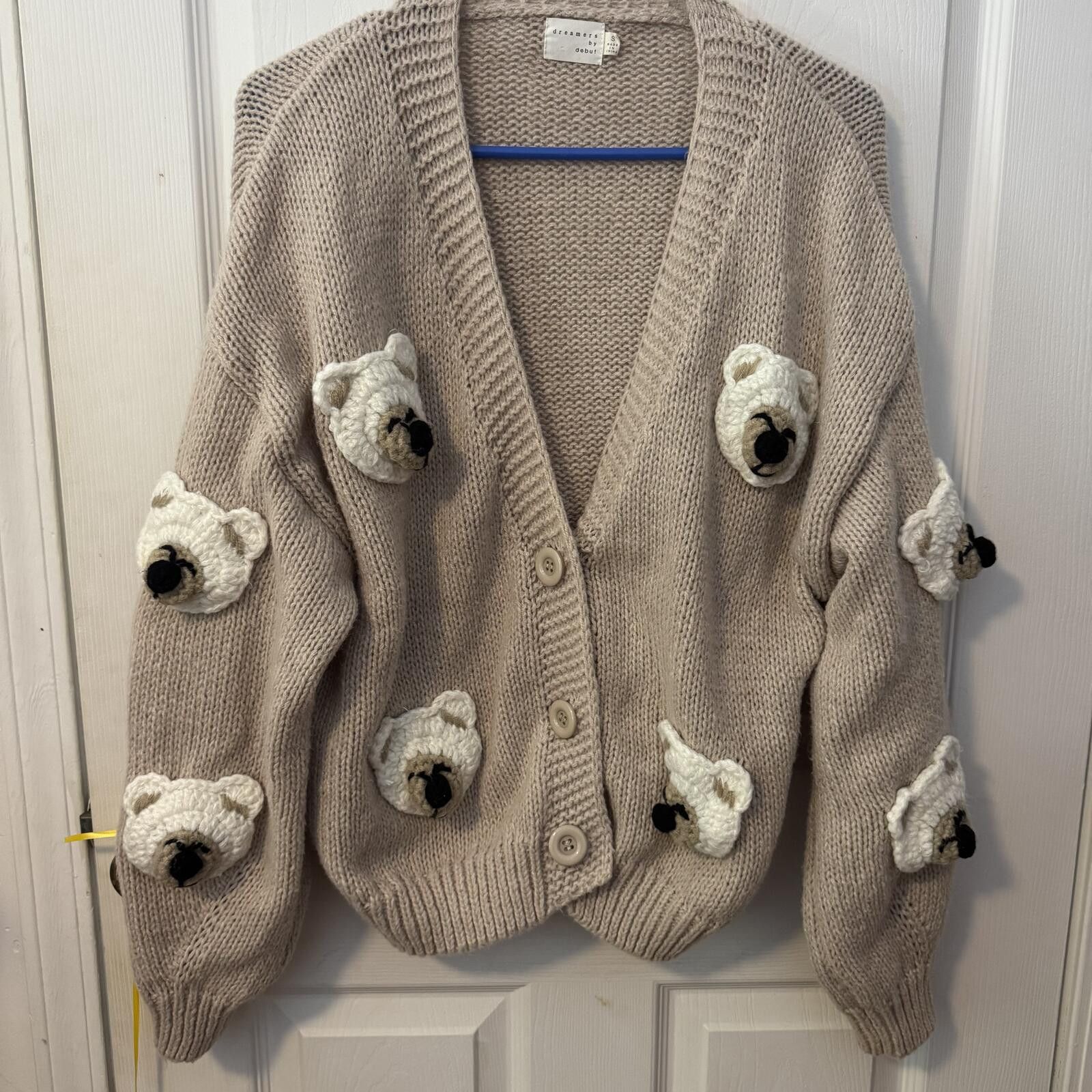 Other Dreamers By Debut 3D Bear Sweater-Small Size S / US 4 / IT 40 - 1 Thumbnail