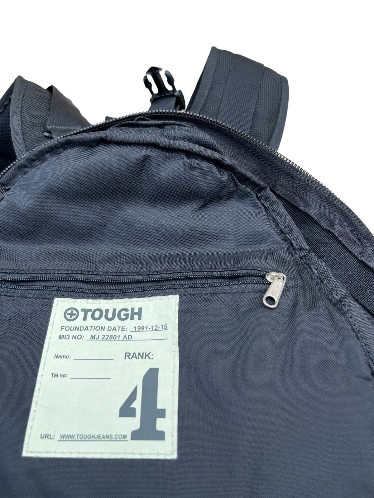 Vintage Vintage Tough Jeans T.P.E. Rider Backpack Bag Size ONE SIZE - 22 Thumbnail