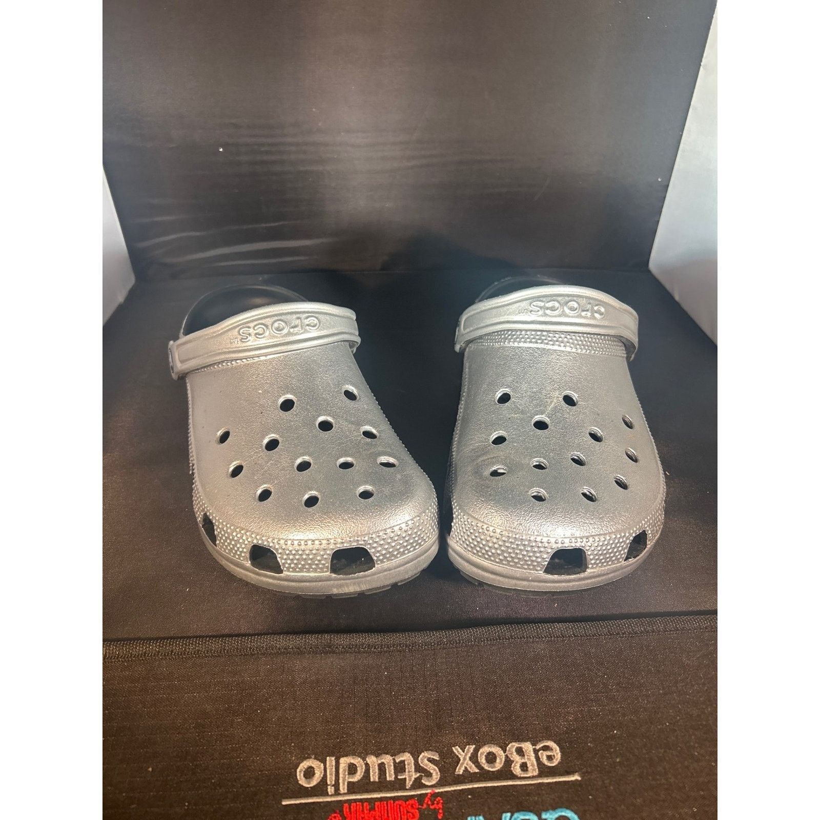 Crocs Crocs Classic Clogs Slides Shoes Gray Slip On Comfort Casual Size US 8 / EU 41 - 1 Thumbnail