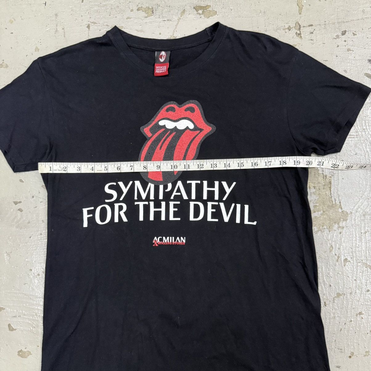 The Rolling Stones AC Milan The Rolling Stones Limited Edition Tee Size US M / EU 48-50 / 2 - 6 Thumbnail