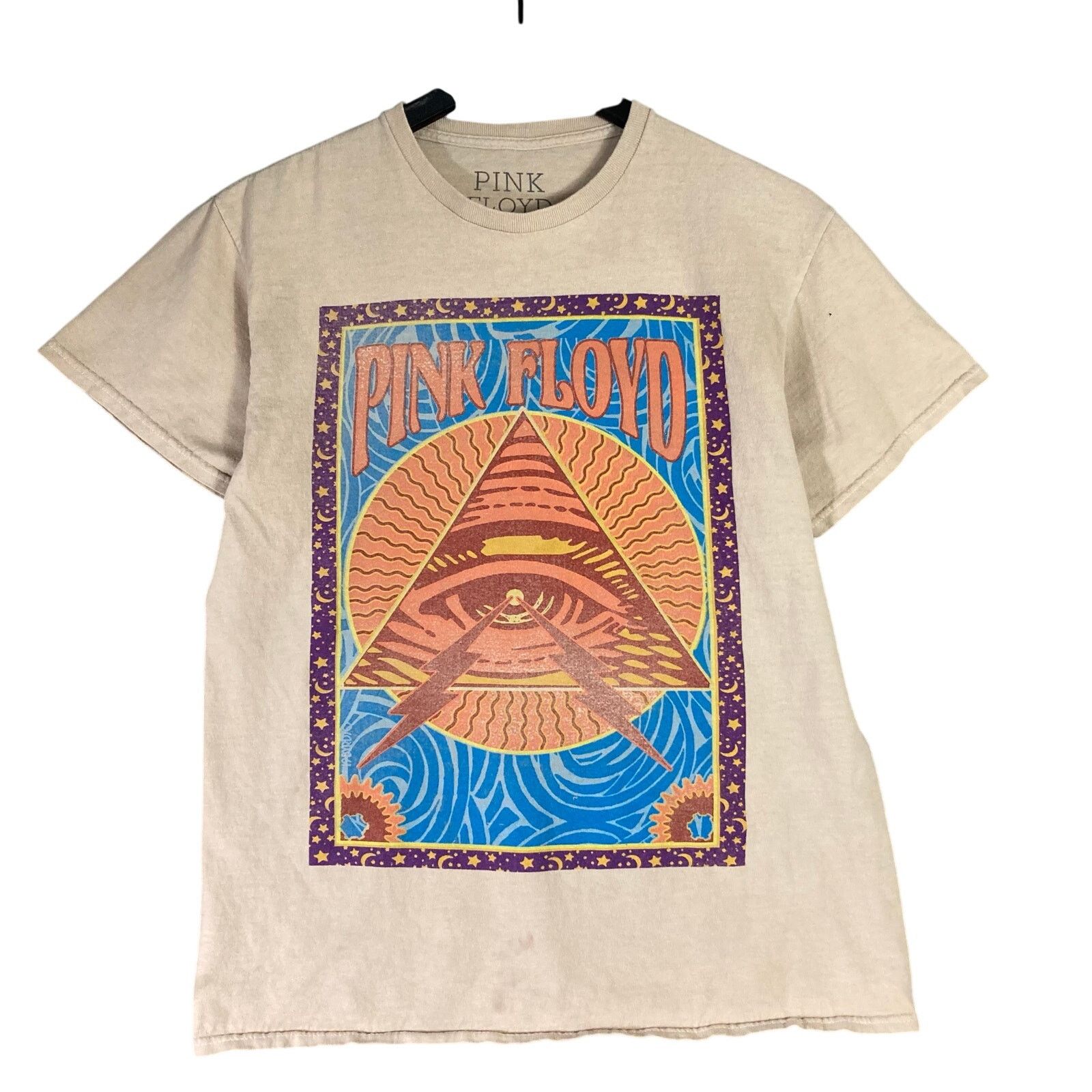 Pink Floyd Pink Floyd Unisex Beige Graphic Tee Size Small Size US S / EU 44-46 / 1 - 1 Thumbnail