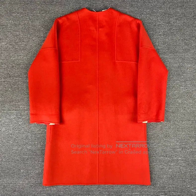 Hermes Hermes Orange Cashmere Coat Size XS / US 0-2 / IT 36-38 - 2 Thumbnail