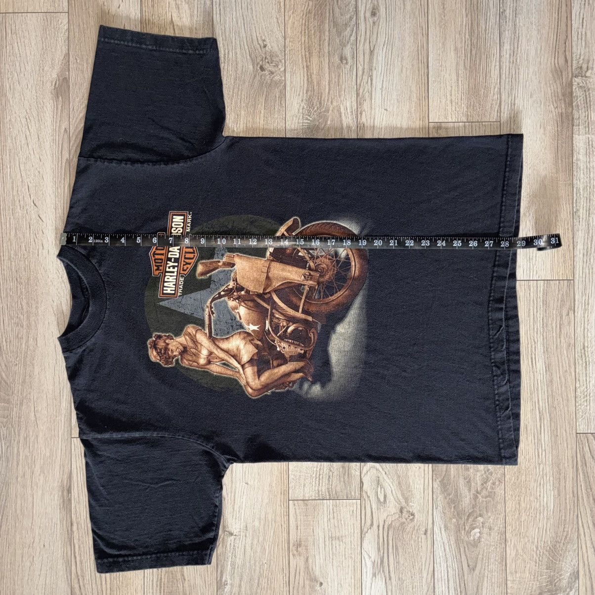 Harley Davidson Harley Davidson pin-up girl tee shirt Size US L / EU 52-54 / 3 - 7 Thumbnail