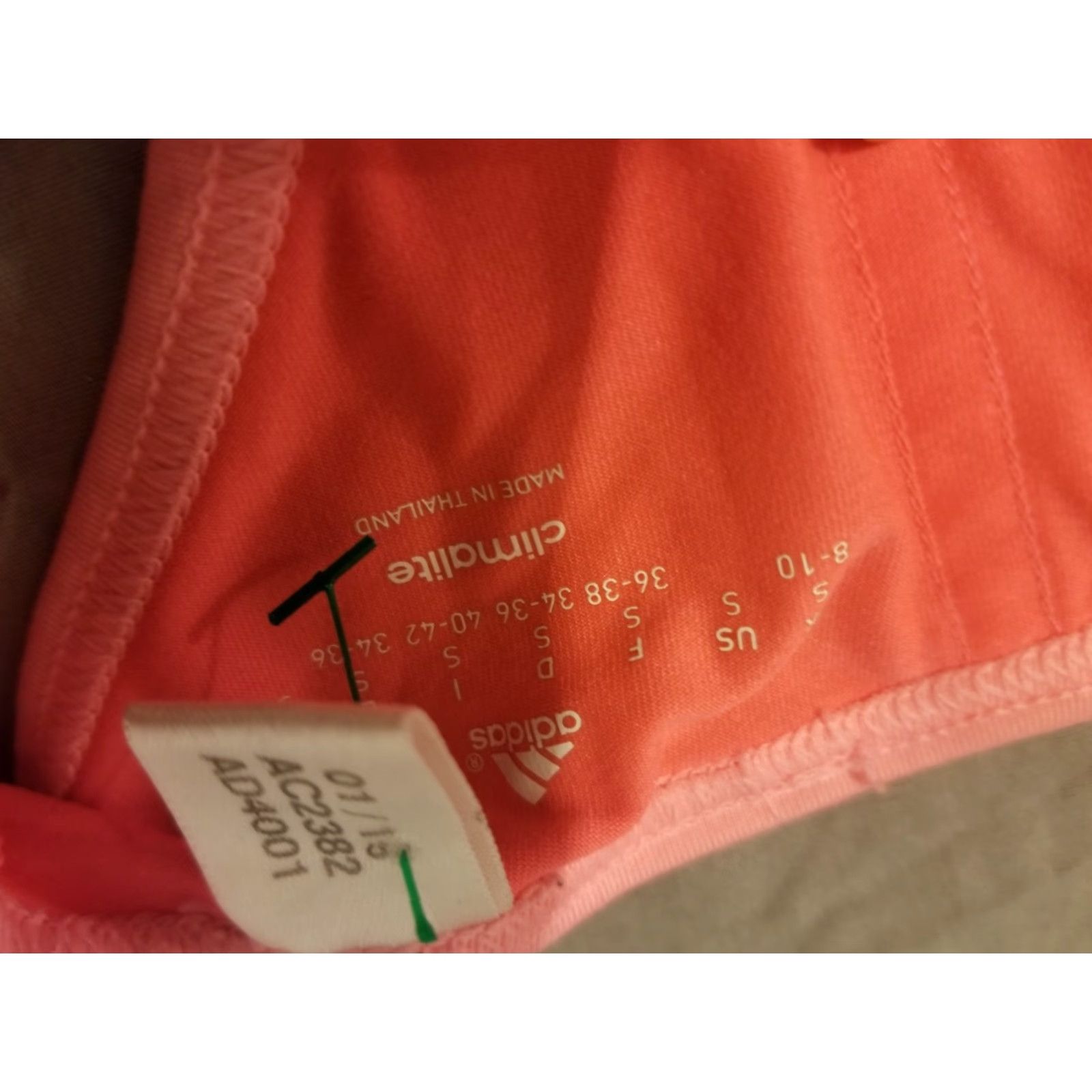 Adidas adidas Tank Shirt Womens Small Pink Athletic Gym Workout Size S / US 4 / IT 40 - 3 Thumbnail