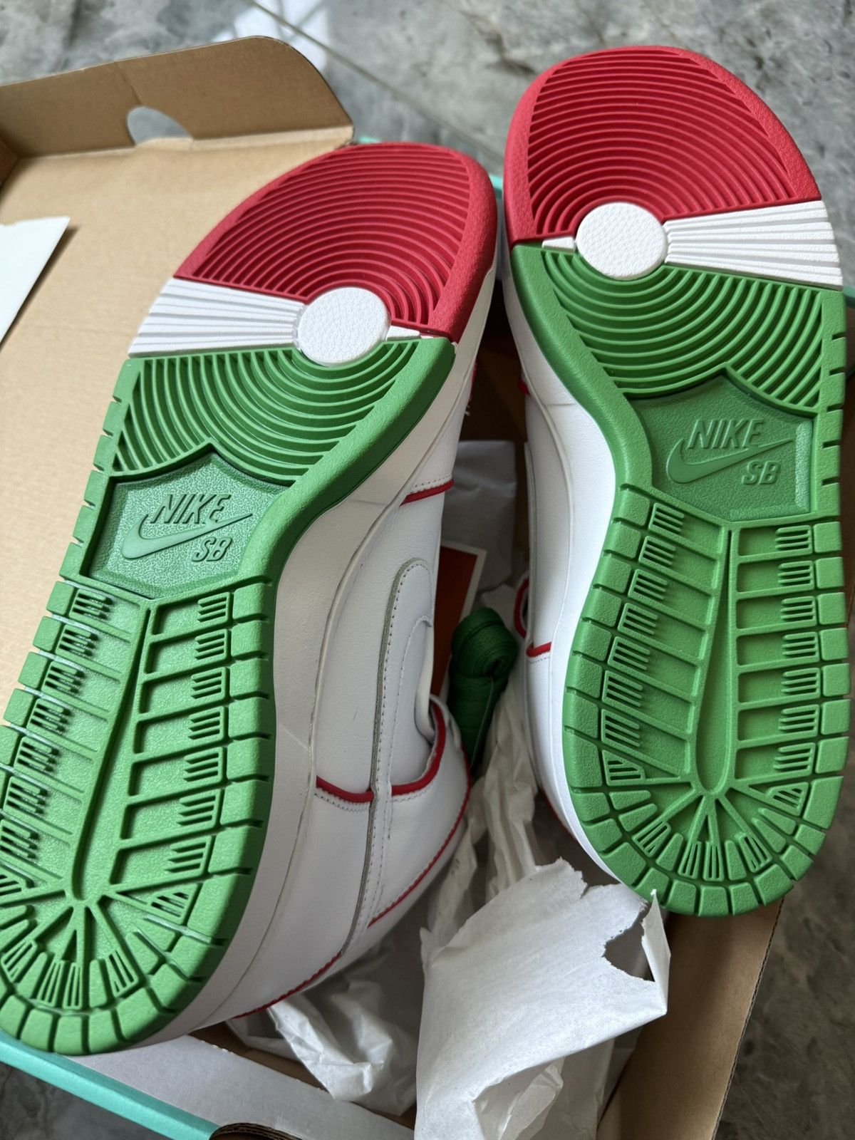Nike 2020 Paul Rodriguez x Dunk High Premium SB ‘Boxing’ Size US 11 / EU 44 - 4 Thumbnail