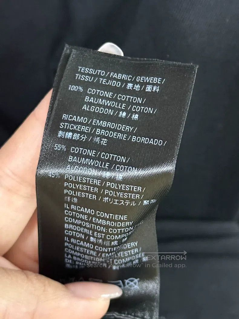 Balenciaga Balenciaga Black Letter Oversize Loose Short Sleeve T-Shir Size US M / EU 48-50 / 2 - 7 Thumbnail