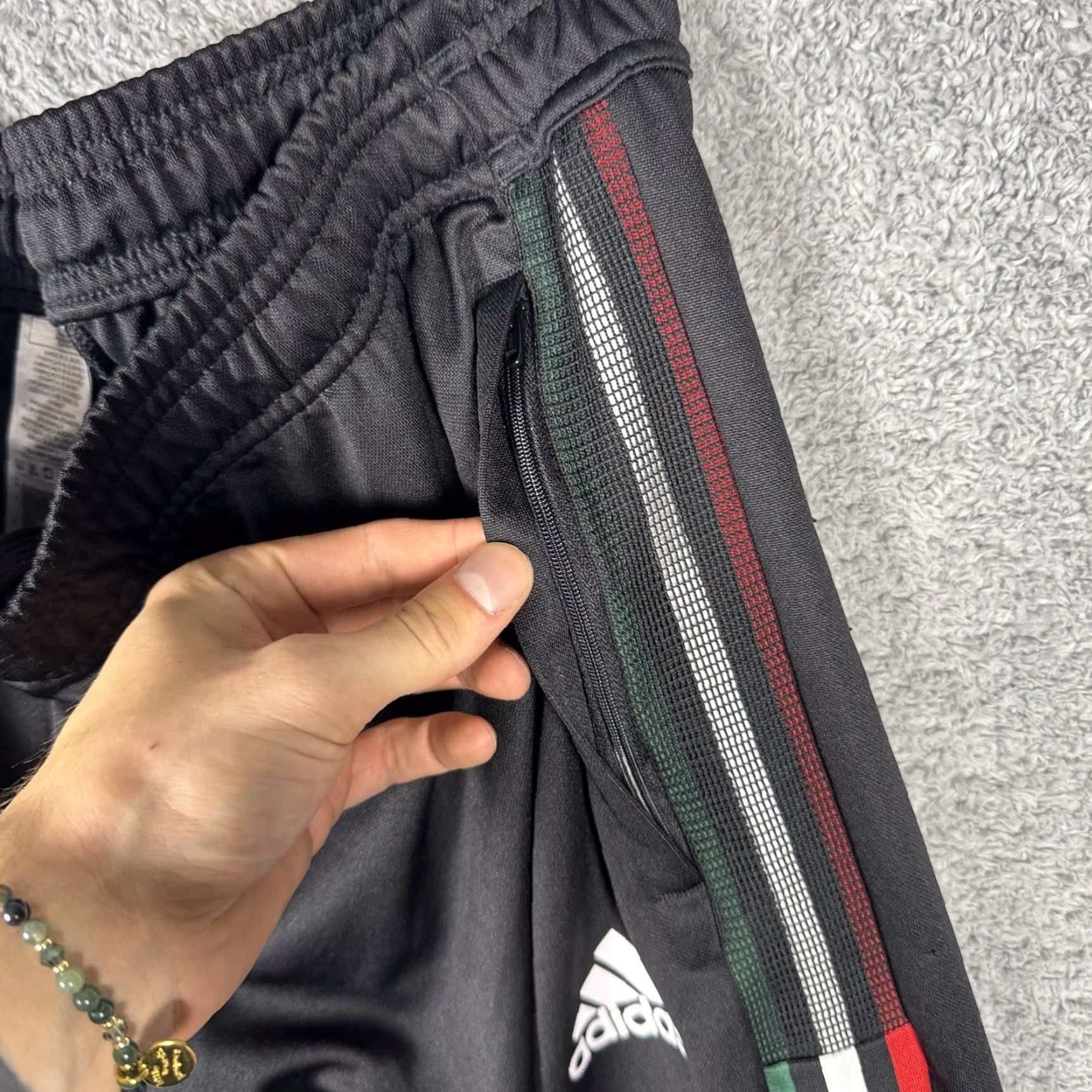 Adidas Adidas Tiro 21 Track Pants Men XLT Tall Mexico IC6399 Stripe Aeroready Slim Tapered Pants Mens Multicolor Sportswear Activewear Gift Size US 36 / EU 52 - 4 Thumbnail