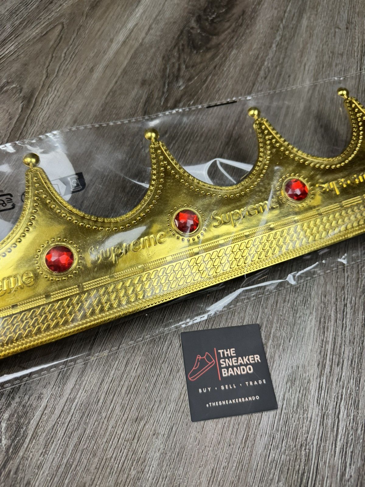 Supreme Supreme Gold Crown Gift SS26 Size ONE SIZE - 2 Thumbnail