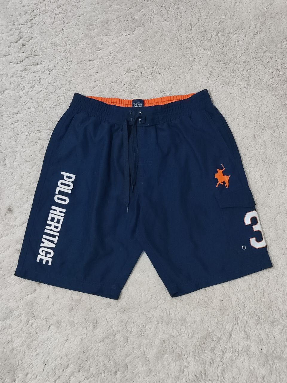 Polo Ralph Lauren × Vintage 🐎 Vintage Polo Club Heritage Shorts Big Logo Size US 32 / EU 48 - 1 Thumbnail