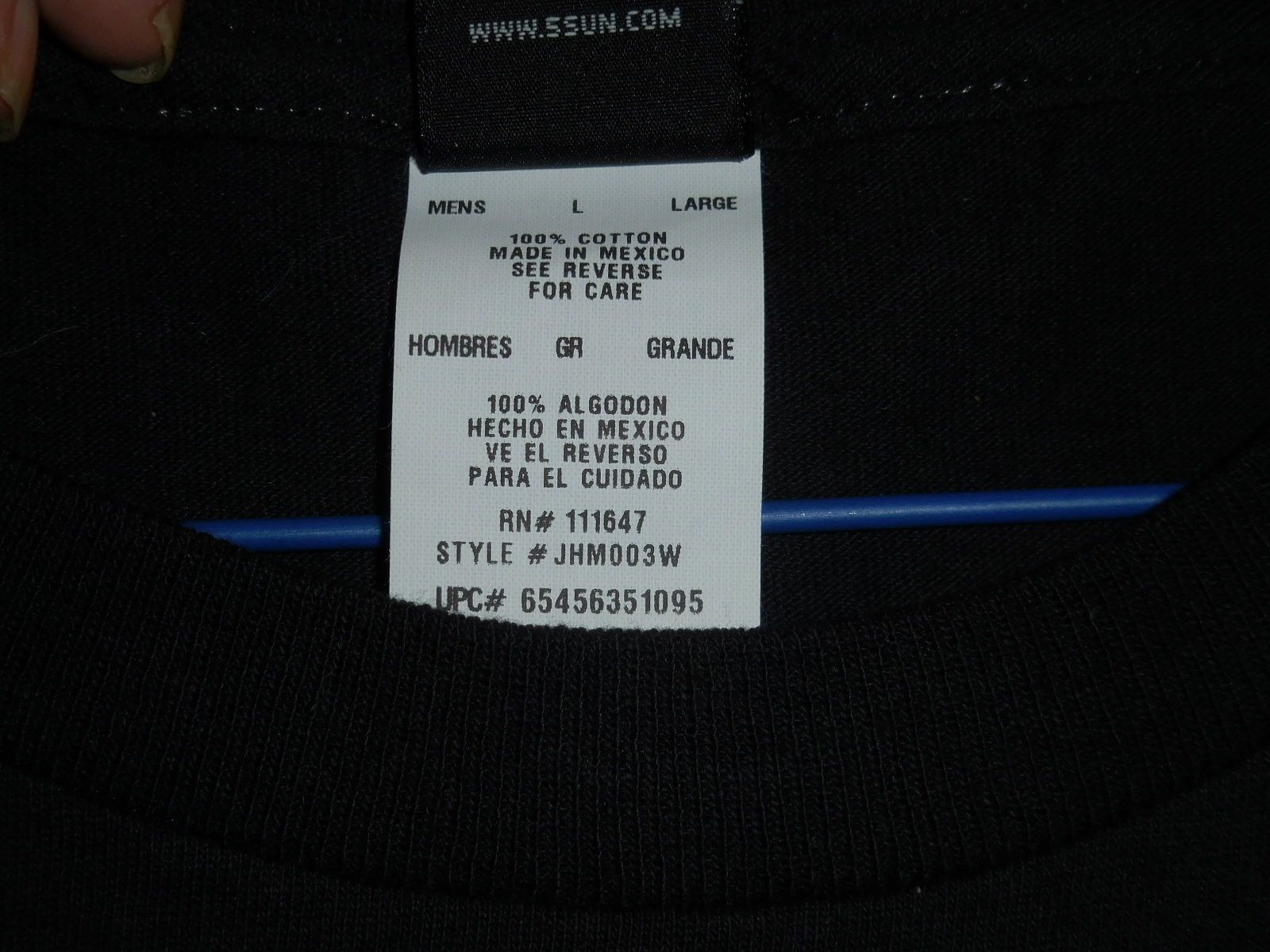 Vintage One Of, 'Holy Grail' 90's Jimi Hendrix Concert Tour 1969 Size US XL / EU 56 / 4 - 4 Thumbnail