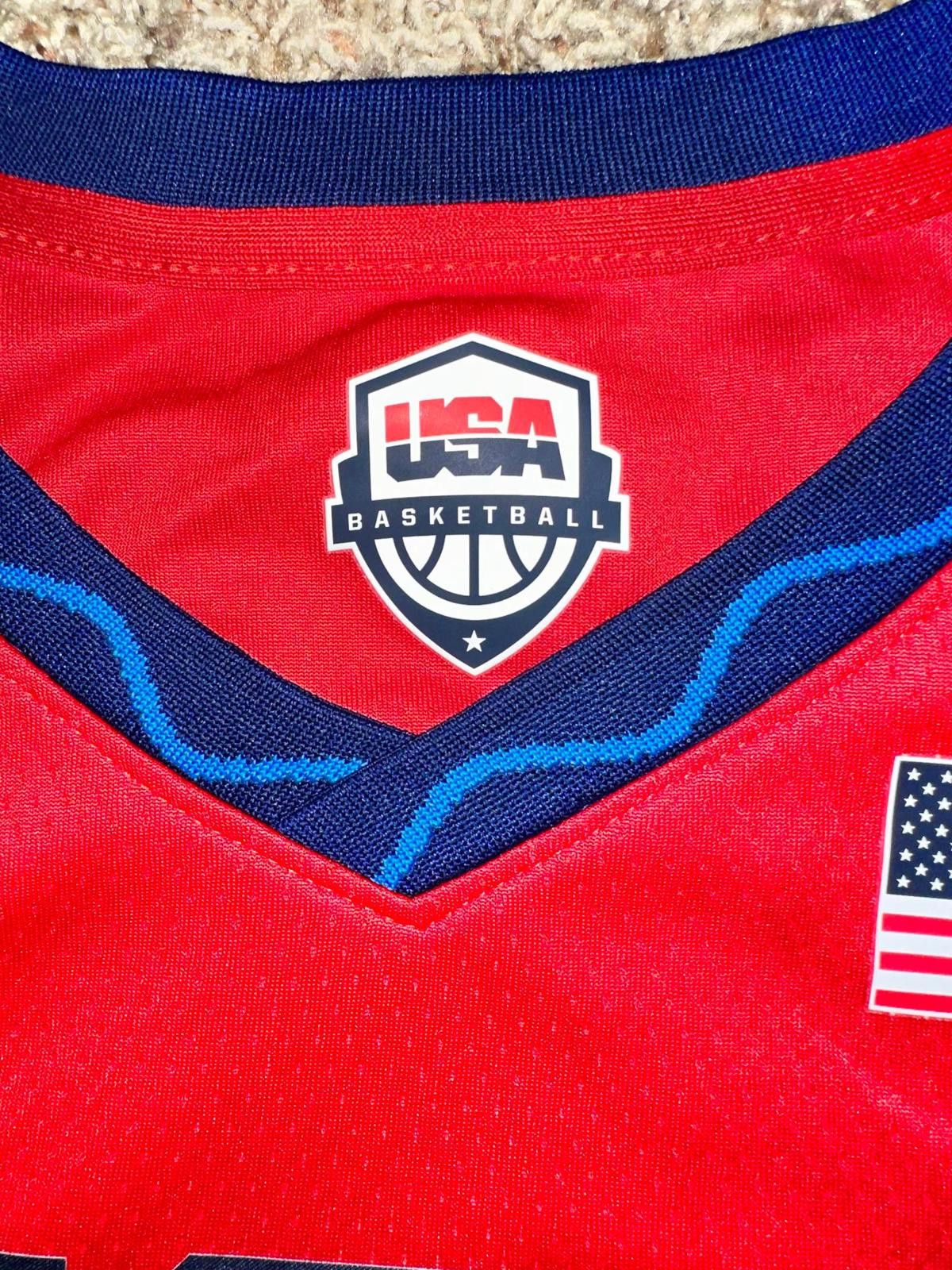 Nike Nike Team USA 2020 Authentic Vaporknit Basketball Red Jersey Sample Size US M / EU 48-50 / 2 - 4 Thumbnail