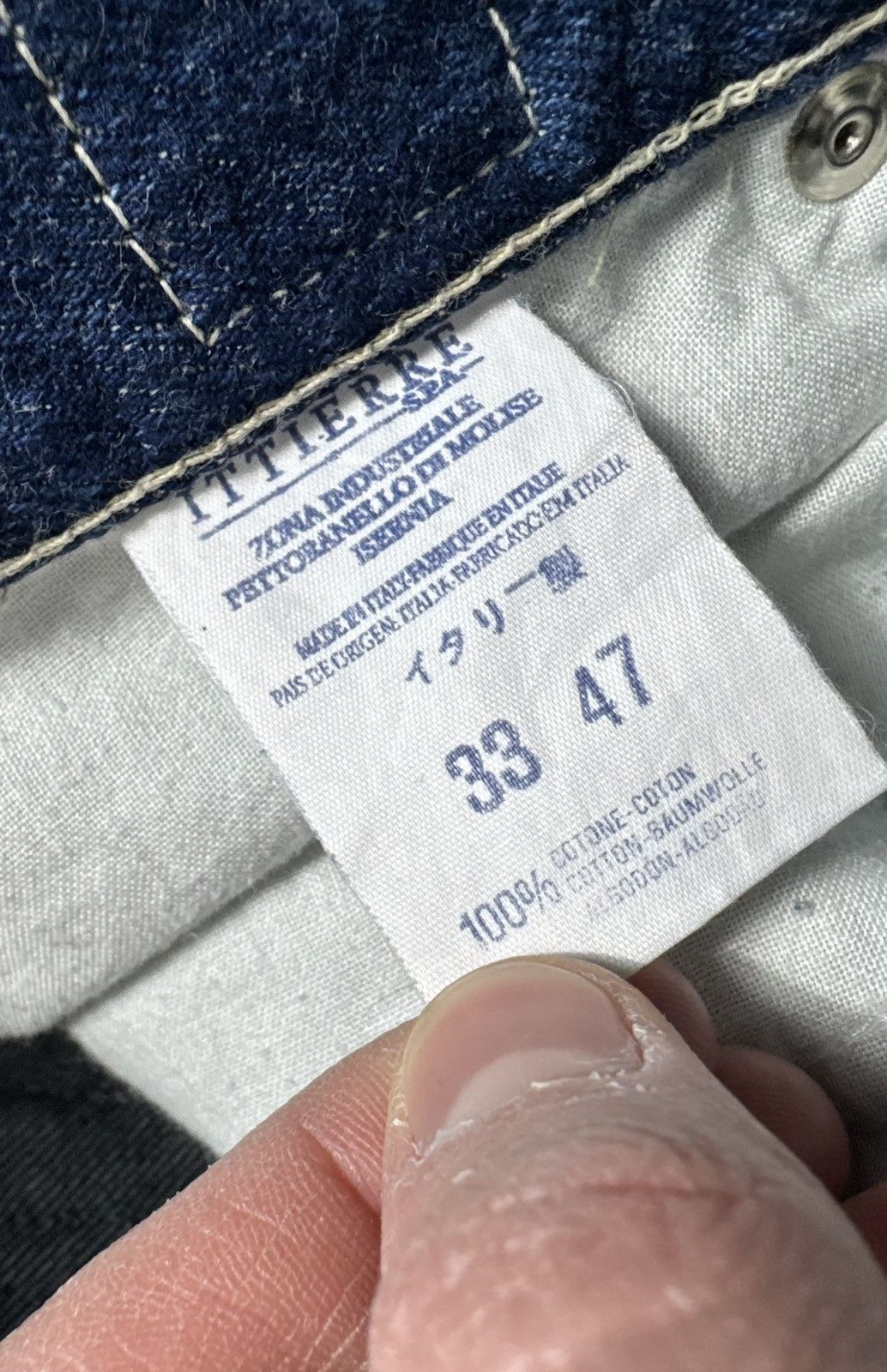Versace Jeans Couture Versace Jeans Couture Luxury Denim Jeans Size US 32 / EU 48 - 10 Thumbnail