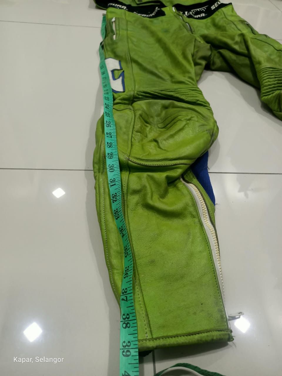 Vintage Vintage segura Kawasaki green racing suit Size US M / EU 48-50 / 2 - 13 Thumbnail