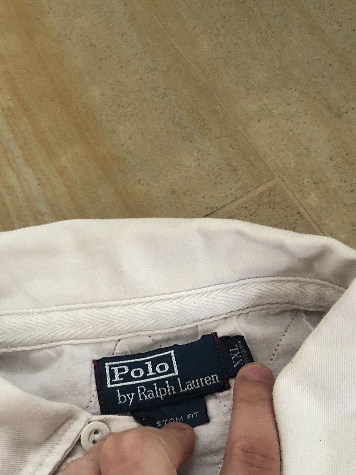 Polo Ralph Lauren × Vintage POLO RALPH LAUREN VINTAGE RUGBY SHIRT Size US XXL / EU 58 / 5 - 3 Thumbnail