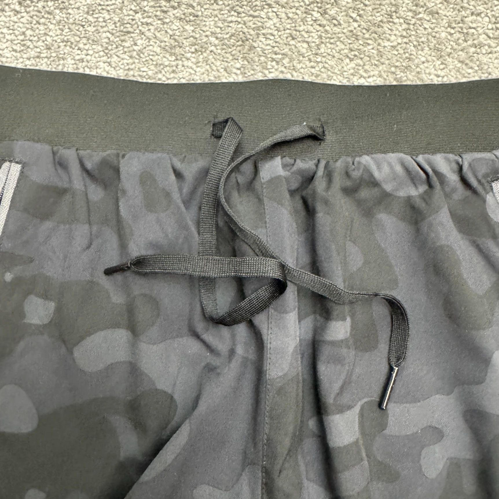 Vintage Libin Camouflage Cargo Pants Womens Medium Black Blue 28x28 Active Jogger Size 32" / US 10 / IT 46 - 5 Thumbnail