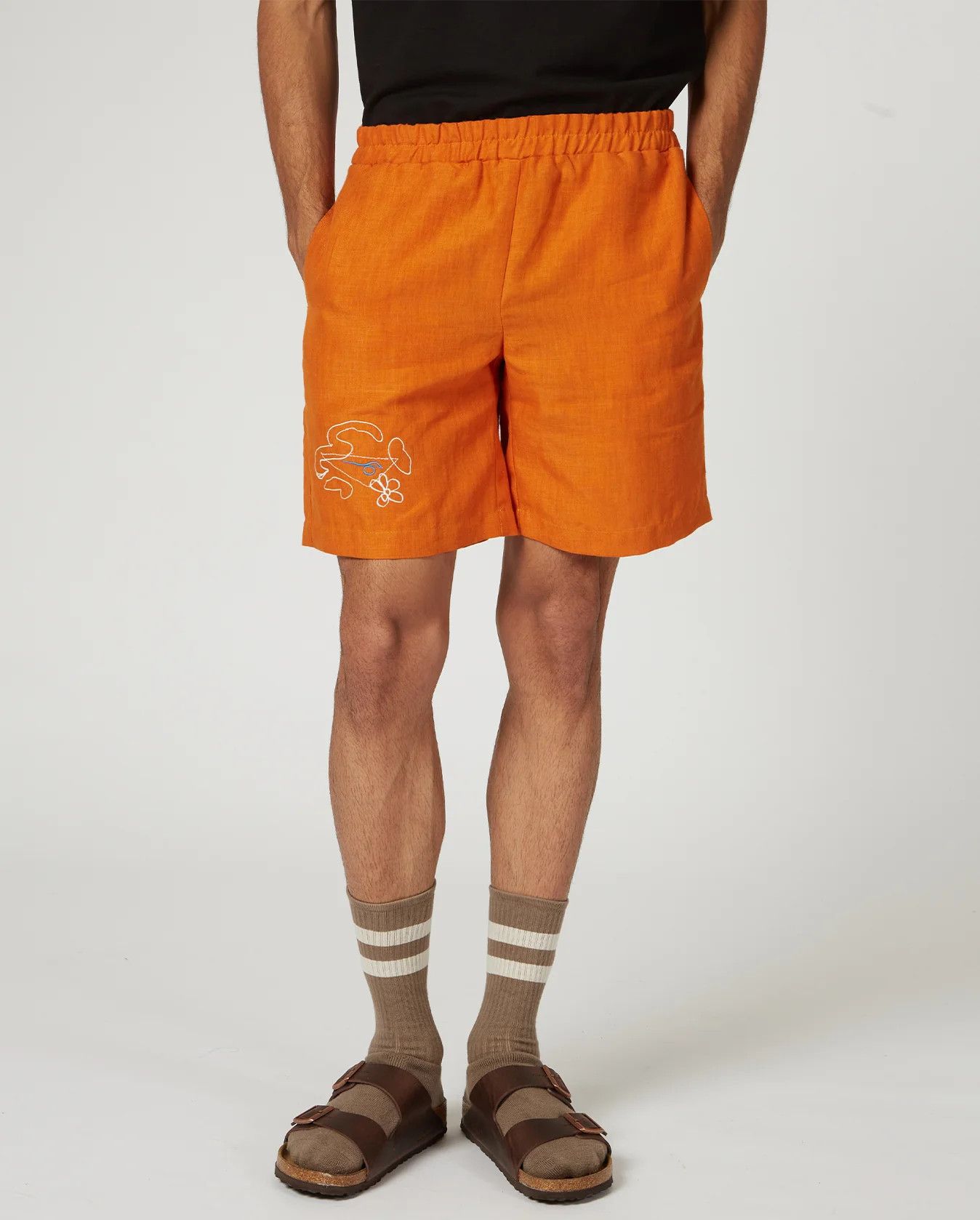 Bethany Williams CRAFT LEGACY EMBROIDERED SUMMER SHORTS Size US 30 / EU 46 - 2 Thumbnail