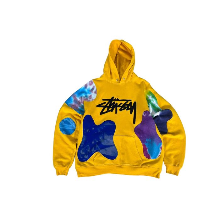 Stussy best sale mustard hoodie