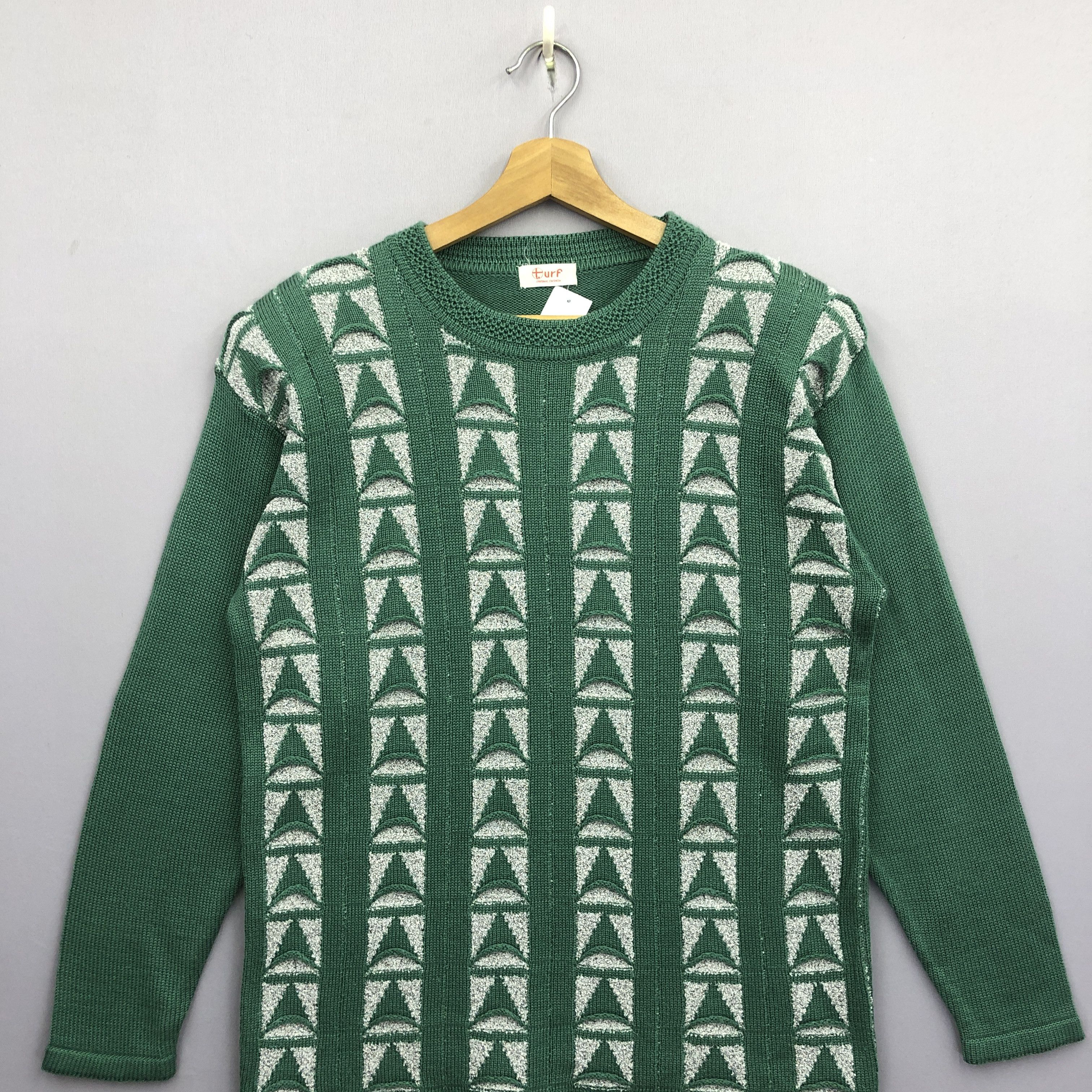 Homespun Knitwear Vintage Japanese Cable Knitwear Sweater Crochet Sweatshirt Size US XL / EU 56 / 4 - 4 Thumbnail