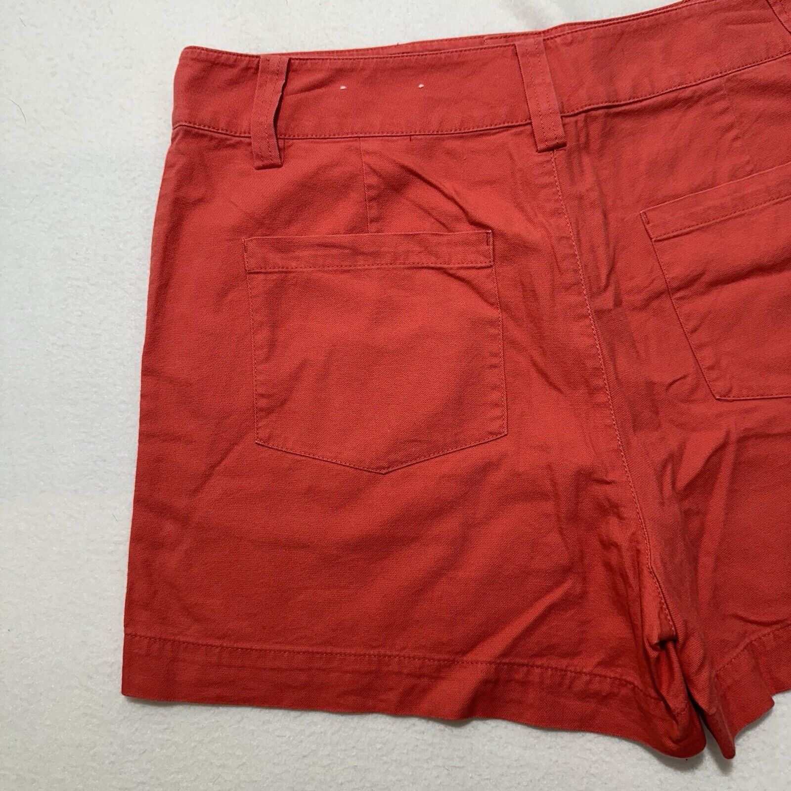 Loft LOFT 8 4" Inseam Chino Flat Front Pink High Rise Shorts Size 30" / US 8 / IT 44 - 8 Thumbnail