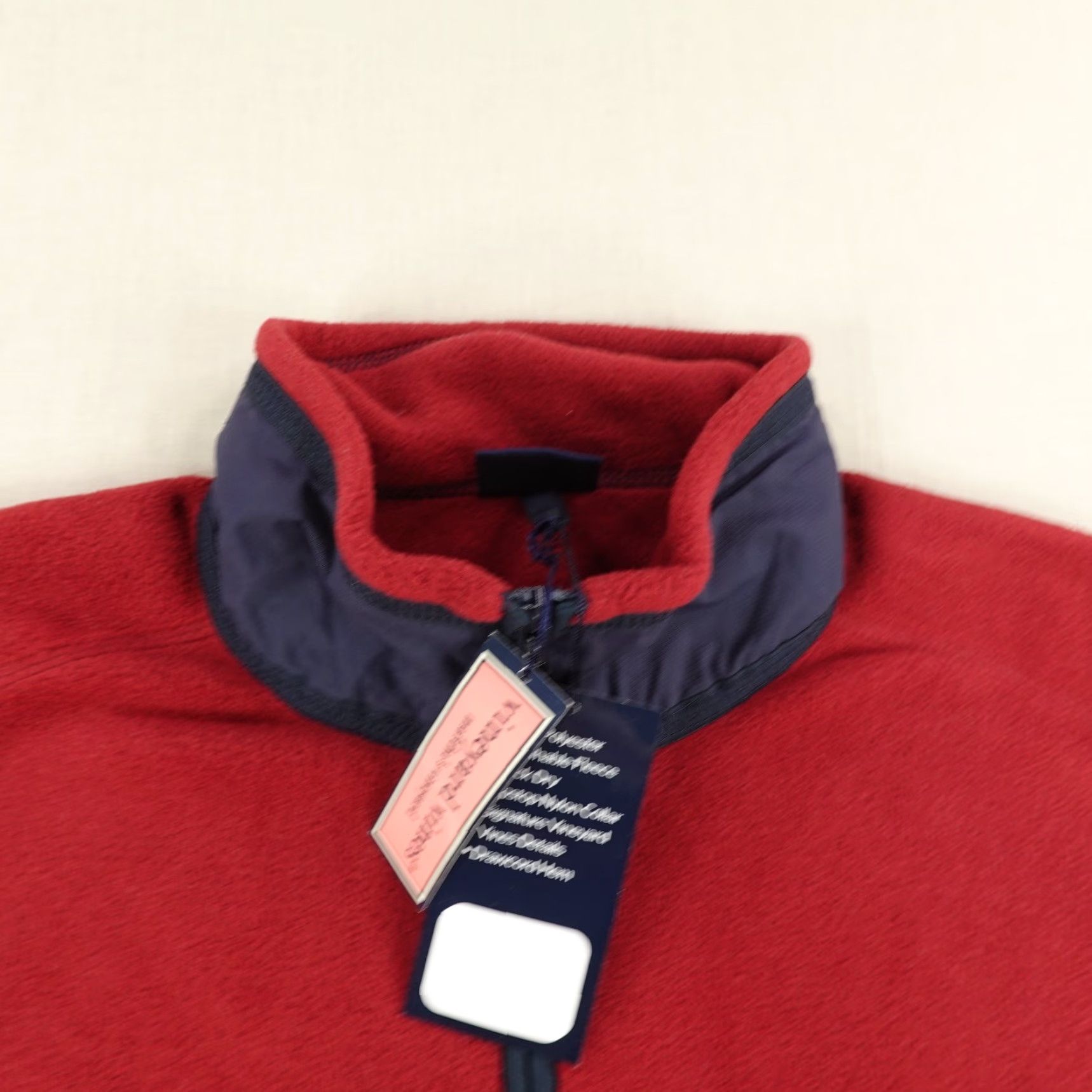 Vineyard Vines Vineyard Vines Vest Mens Medium Red Fleece Full Zip Up Zip Vest NEW Size US M / EU 48-50 / 2 - 2 Thumbnail