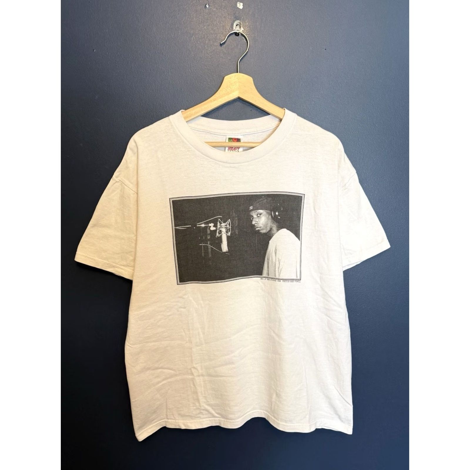 Fruit Of The Loom VINTAGE 90s Big L The Big Picture White T-Shirt Men XL 1998 Mens Size US XL / EU 56 / 4 - 3 Thumbnail