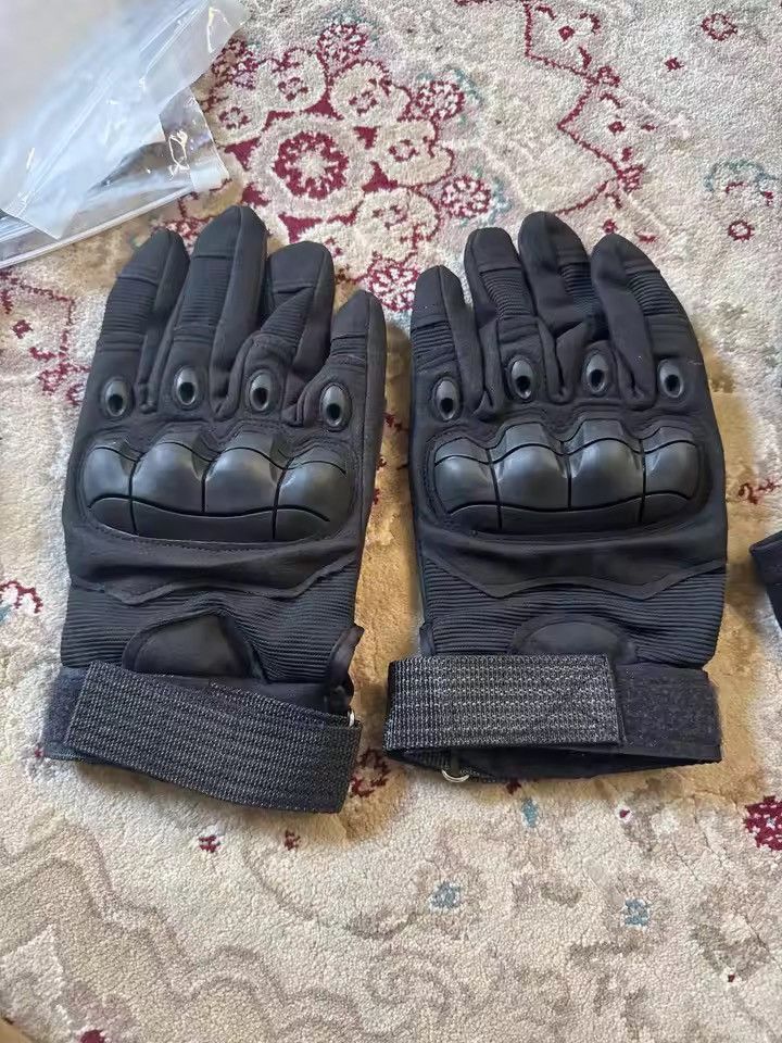 Japanese Brand HARD Shell Knuckle Tactical Gloves - Size M Size ONE SIZE - 10 Thumbnail