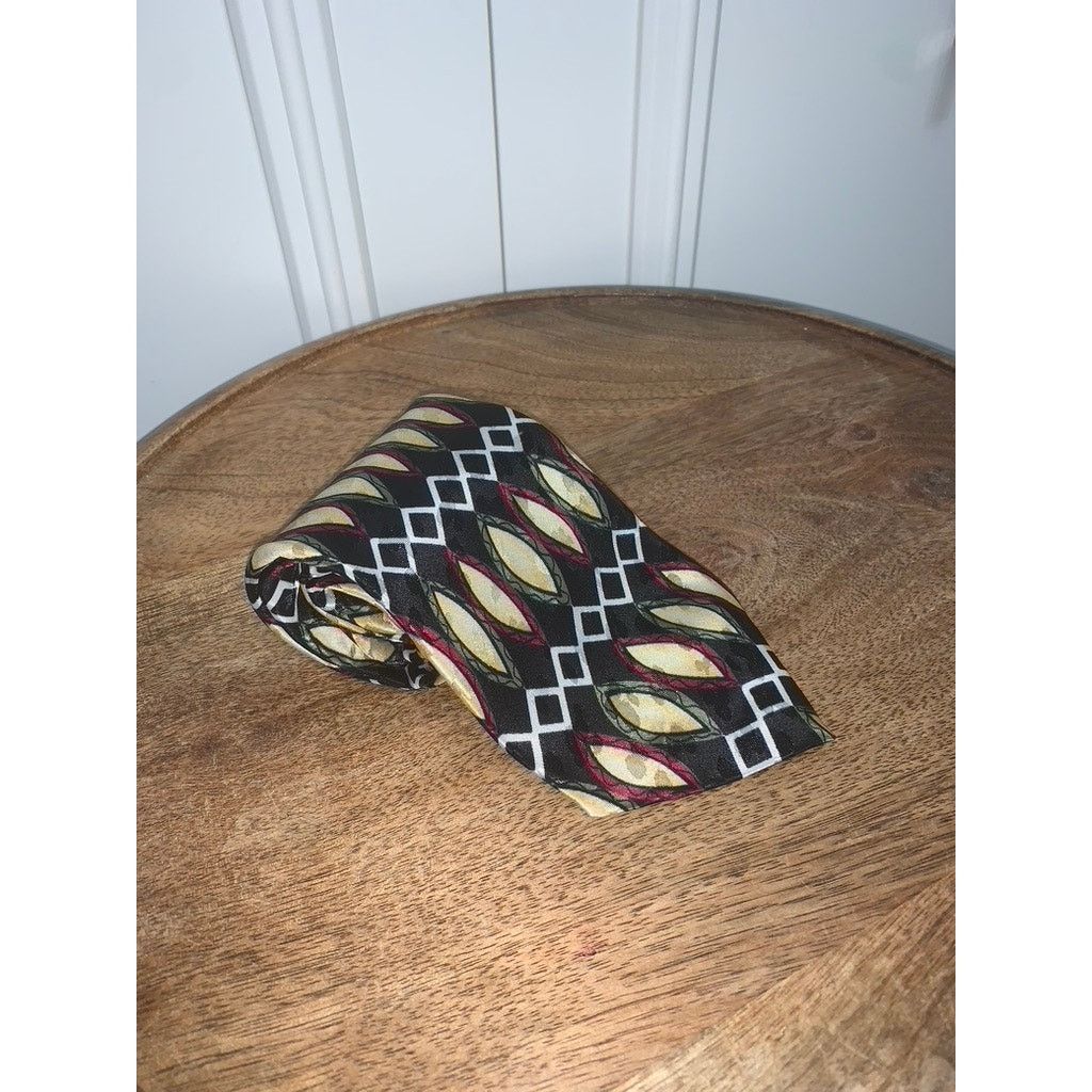 Polo Ralph Lauren Polo Ralph Lauren Men's Geometric Silk Tie Multicolor Size ONE SIZE - 2 Thumbnail