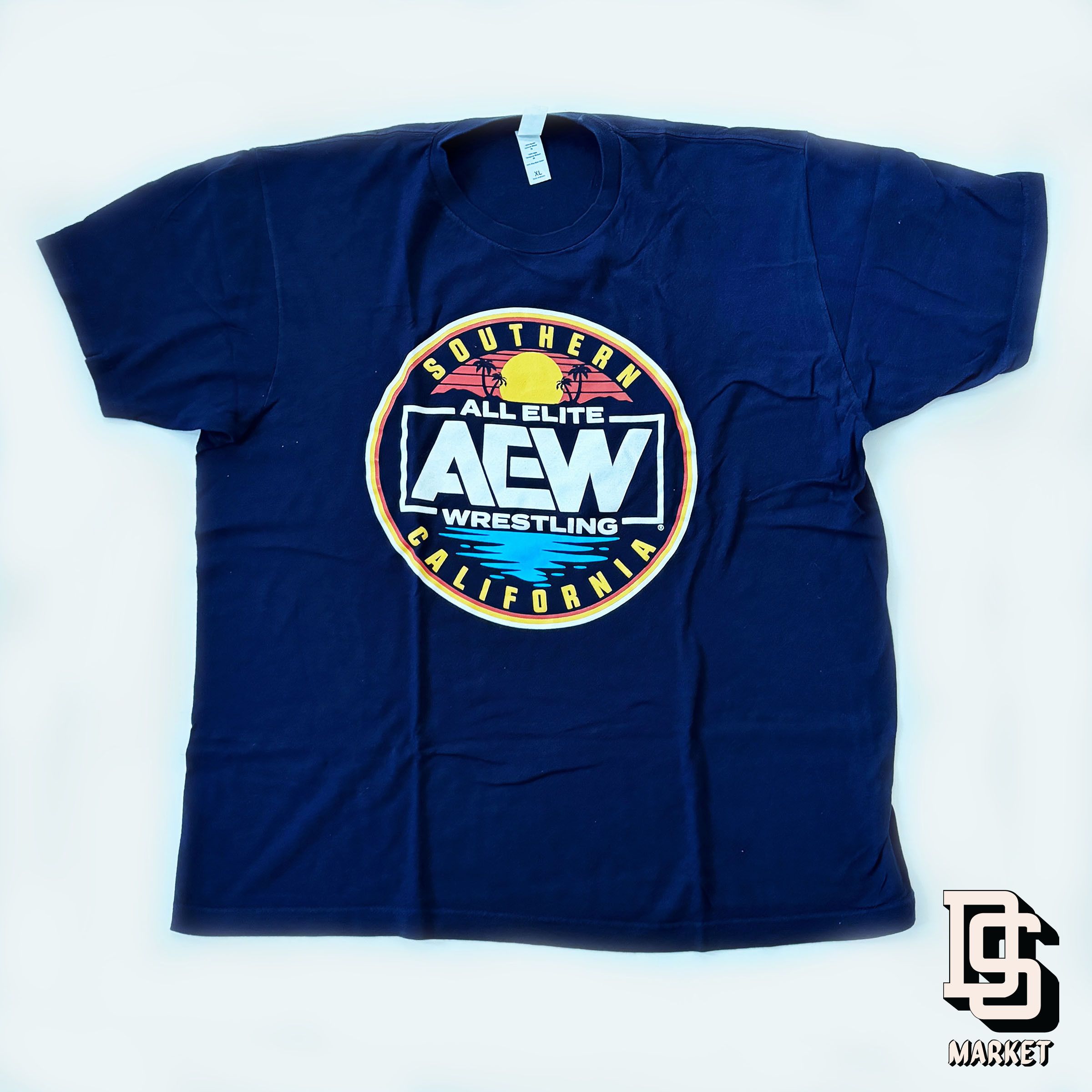 WWE 2022 ALL ELITE WRESTLING AEW LOS ANGELES SOCAL EXCLUSIVE TEE Size US XL / EU 56 / 4 - 1 Thumbnail