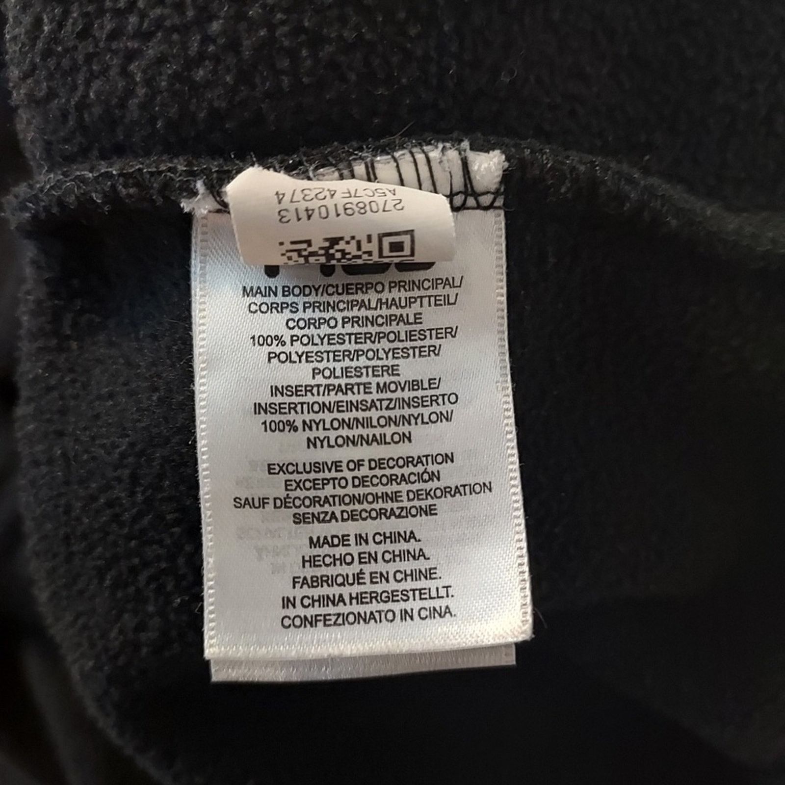 Fila FILA Retro 80's Black Neon White Fleece Quarter Ski Sweater Size XL / US 12-14 / IT 48-50 - 8 Thumbnail