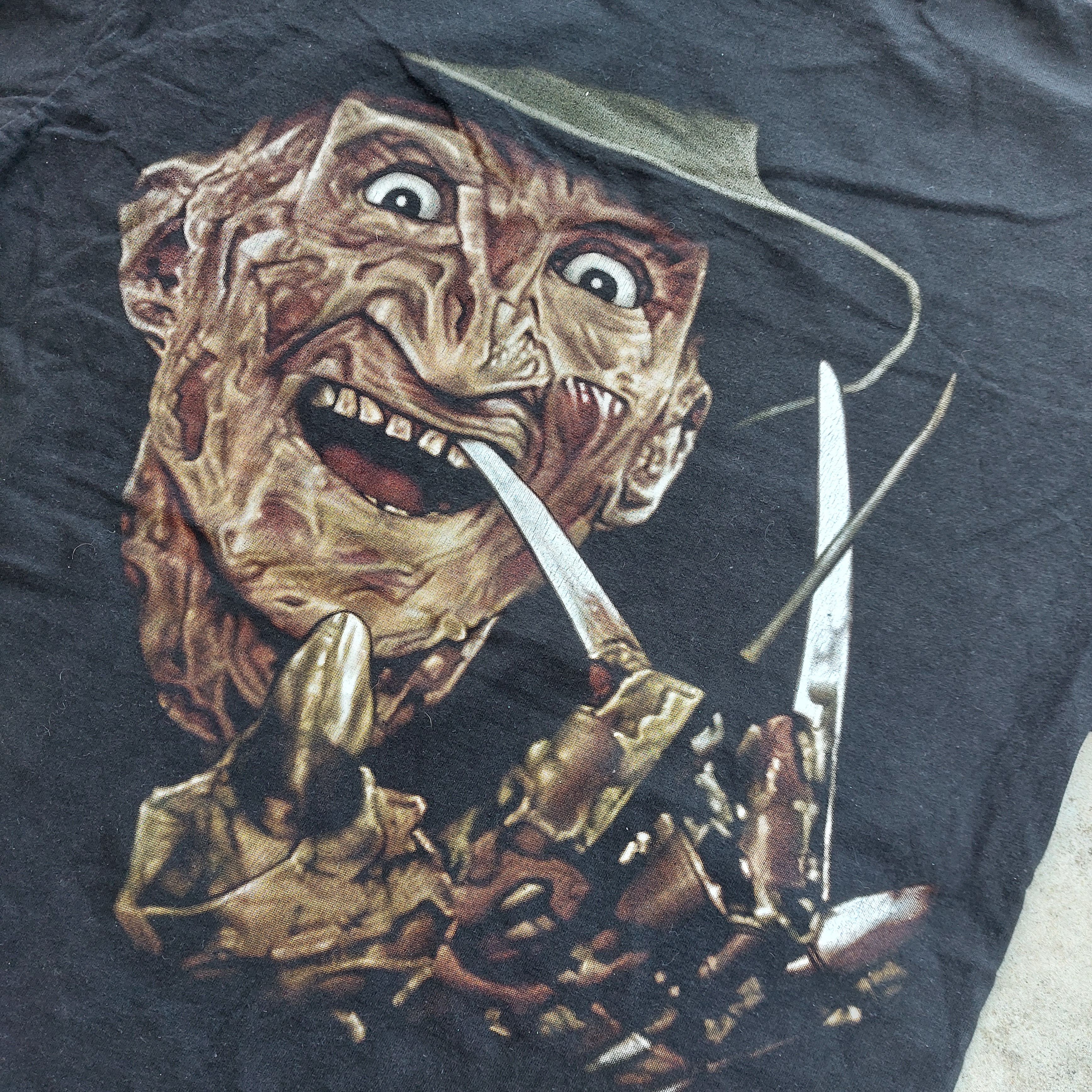 Vintage freddy krueger nightmare from elm street vintage tshirt Size US L / EU 52-54 / 3 - 7 Thumbnail