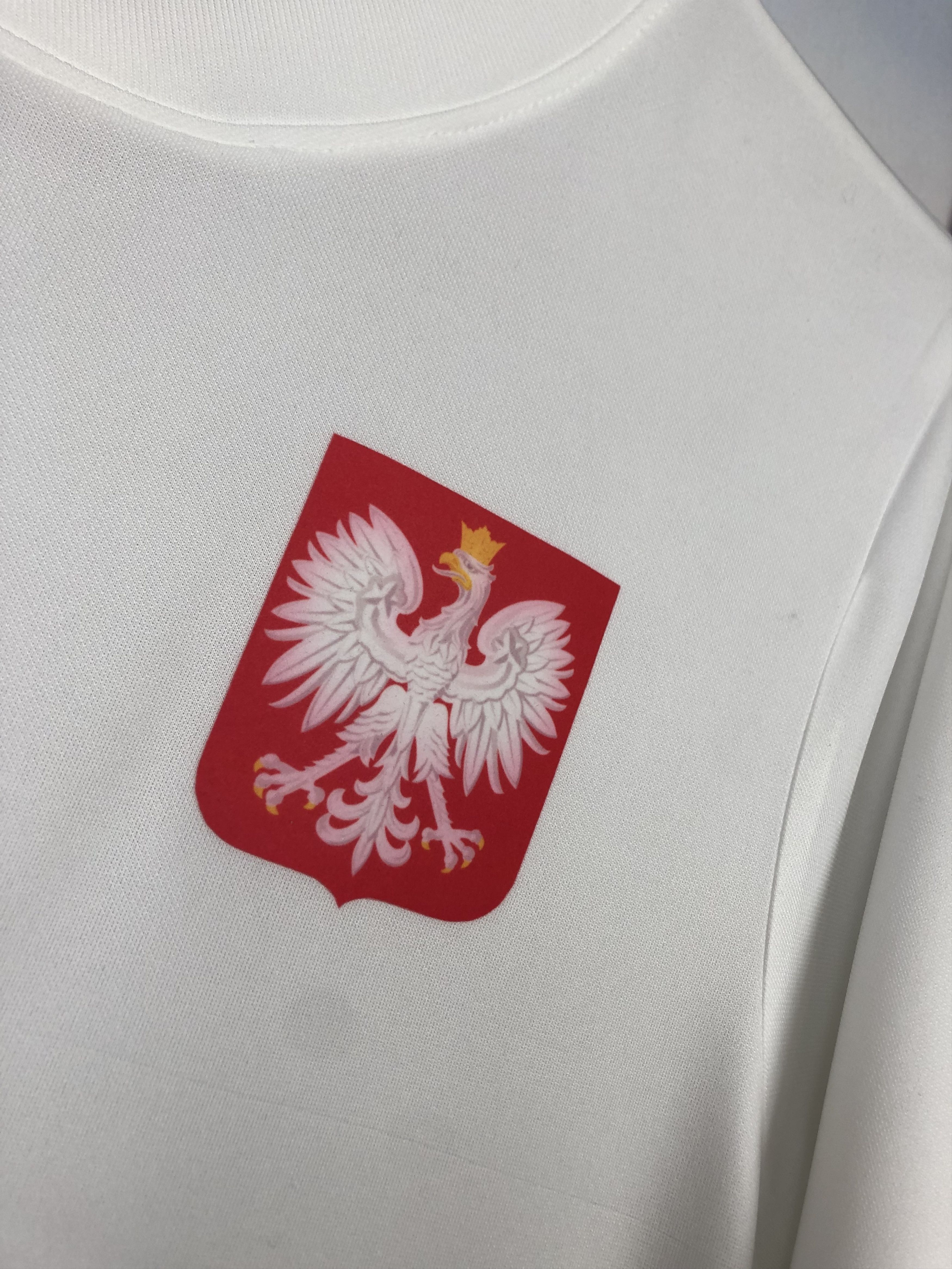 Nike Poland football shirt Soccer Nike Lewandowski Jersey Tee Size US S / EU 44-46 / 1 - 4 Thumbnail