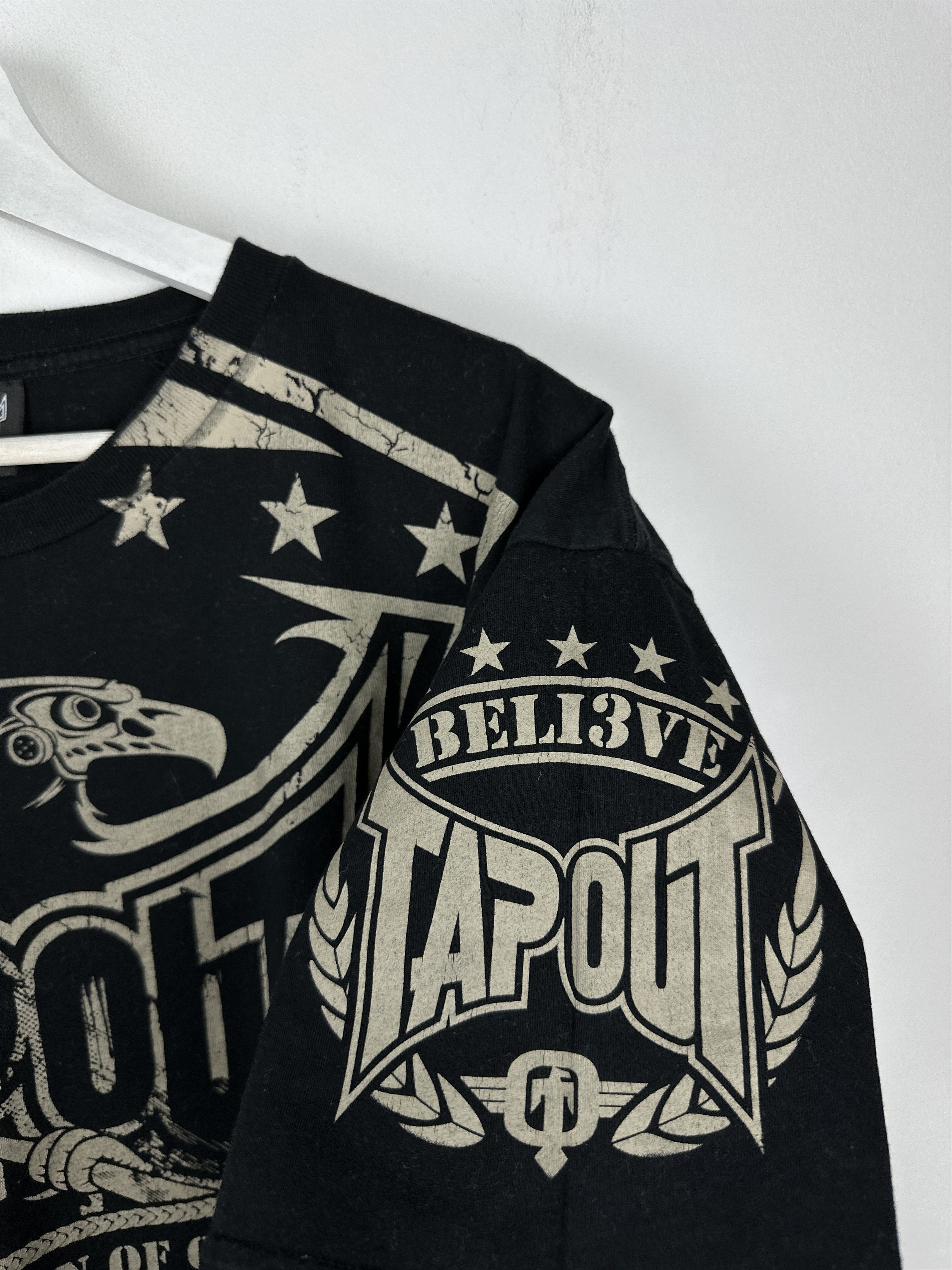 Tapout Y2K Tapout Affliction Tribal Skull Opium Avant Garde T Shirt Size US L / EU 52-54 / 3 - 5 Thumbnail