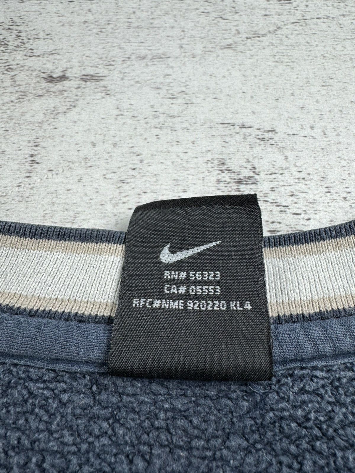 Nike Vintage Nike USA Team 90S Streetwear Swoosh Sport Sweatshirt Pullover Hoodie Size US XXL / EU 58 / 5 - 9 Thumbnail