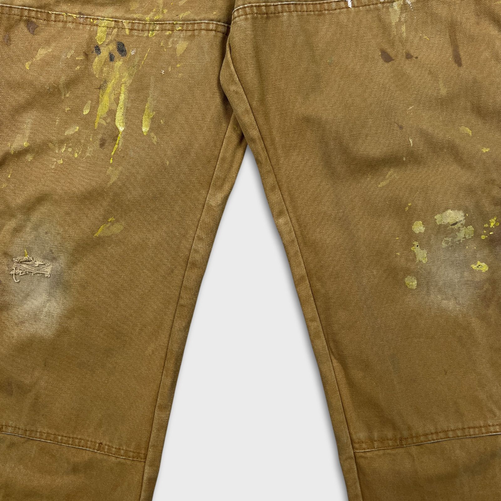Dickies × Vintage Dickies Pants 38x30 Double Knee Distress Carpenter Canvas Size US 34 / EU 50 - 5 Thumbnail