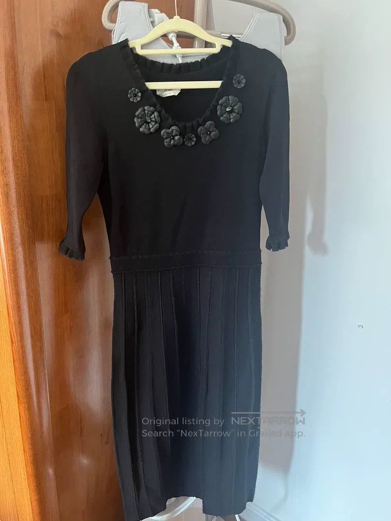 Fendi Fendi Wool Long Skirt Size S / US 4 / IT 40 - 1 Thumbnail