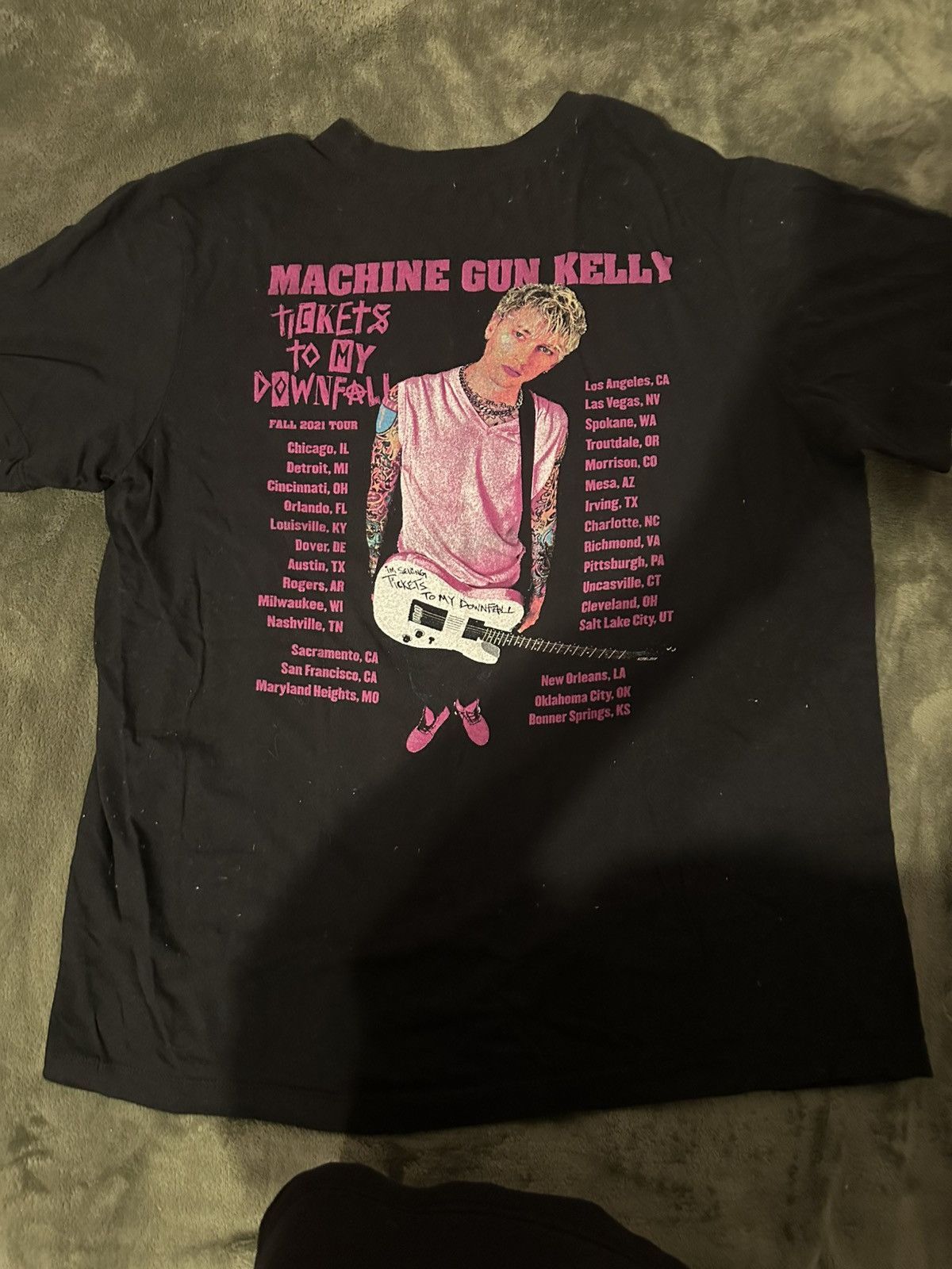 Band Tees Machine Gun Kelly MGK Size L / US 10 / IT 46 - 3 Thumbnail