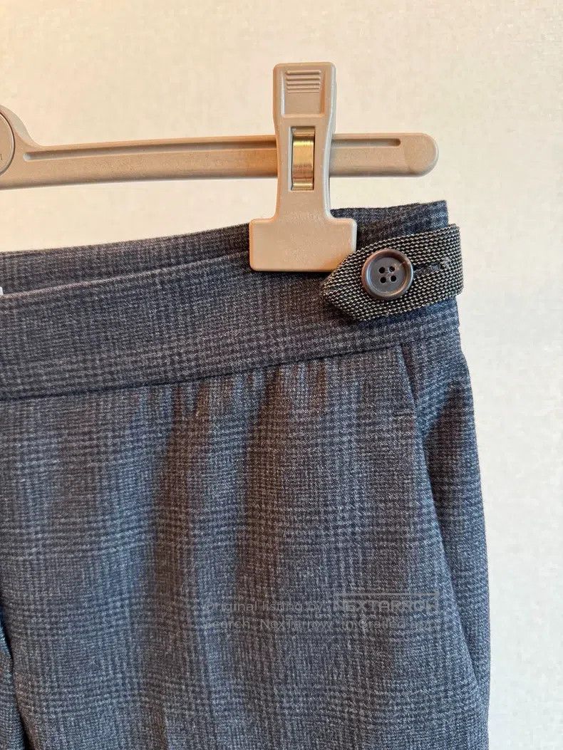Brunello Cucinelli Brunello Cucinelli Beaded Wool Straight Leg Casual Pants Size 25" / US 0 / IT 36 - 3 Thumbnail