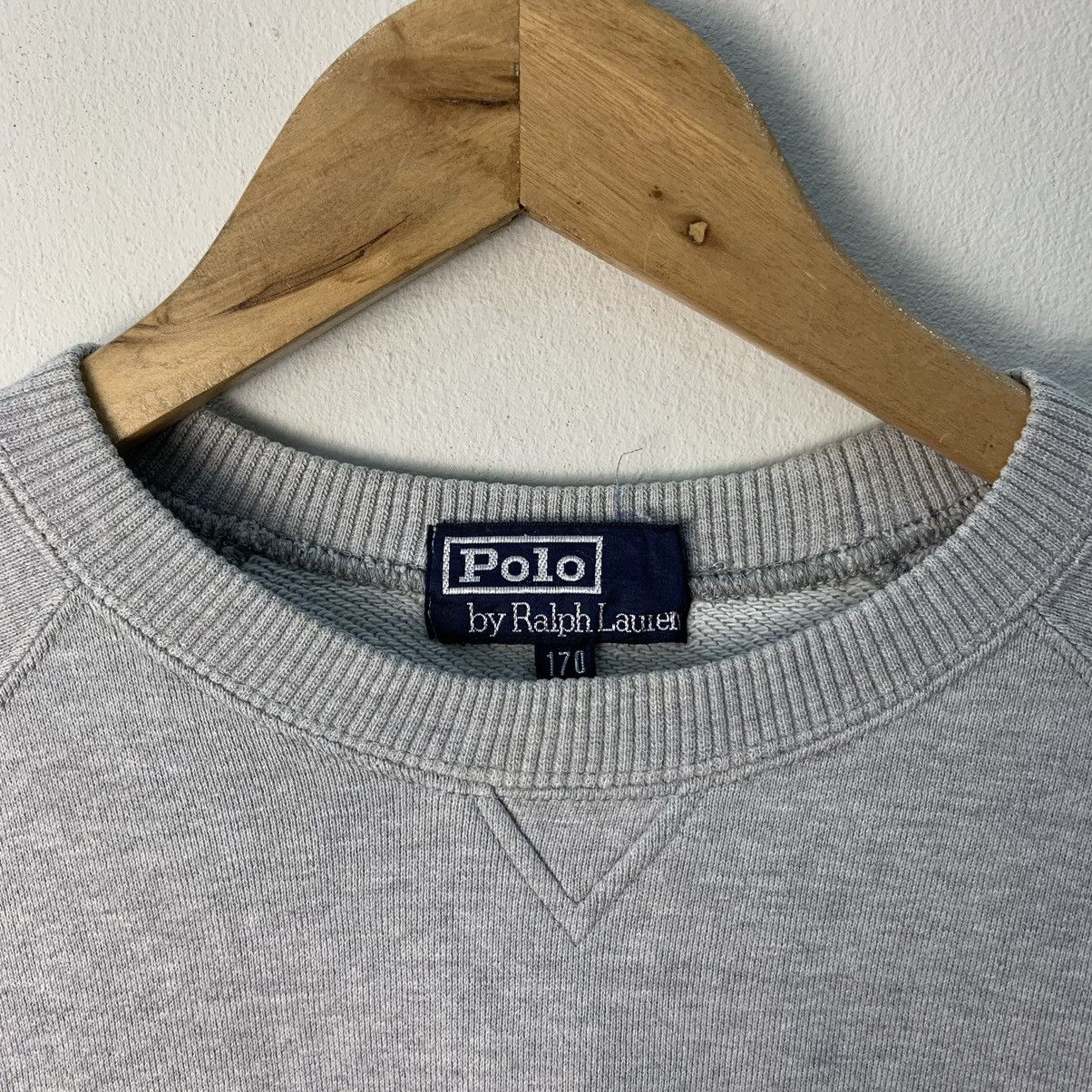 Polo Ralph Lauren × Ralph Lauren Vintage Polo Ralph Lauren Sweatshirt Luxury Y2K Boxy Fit Size XS / US 0-2 / IT 36-38 - 4 Thumbnail